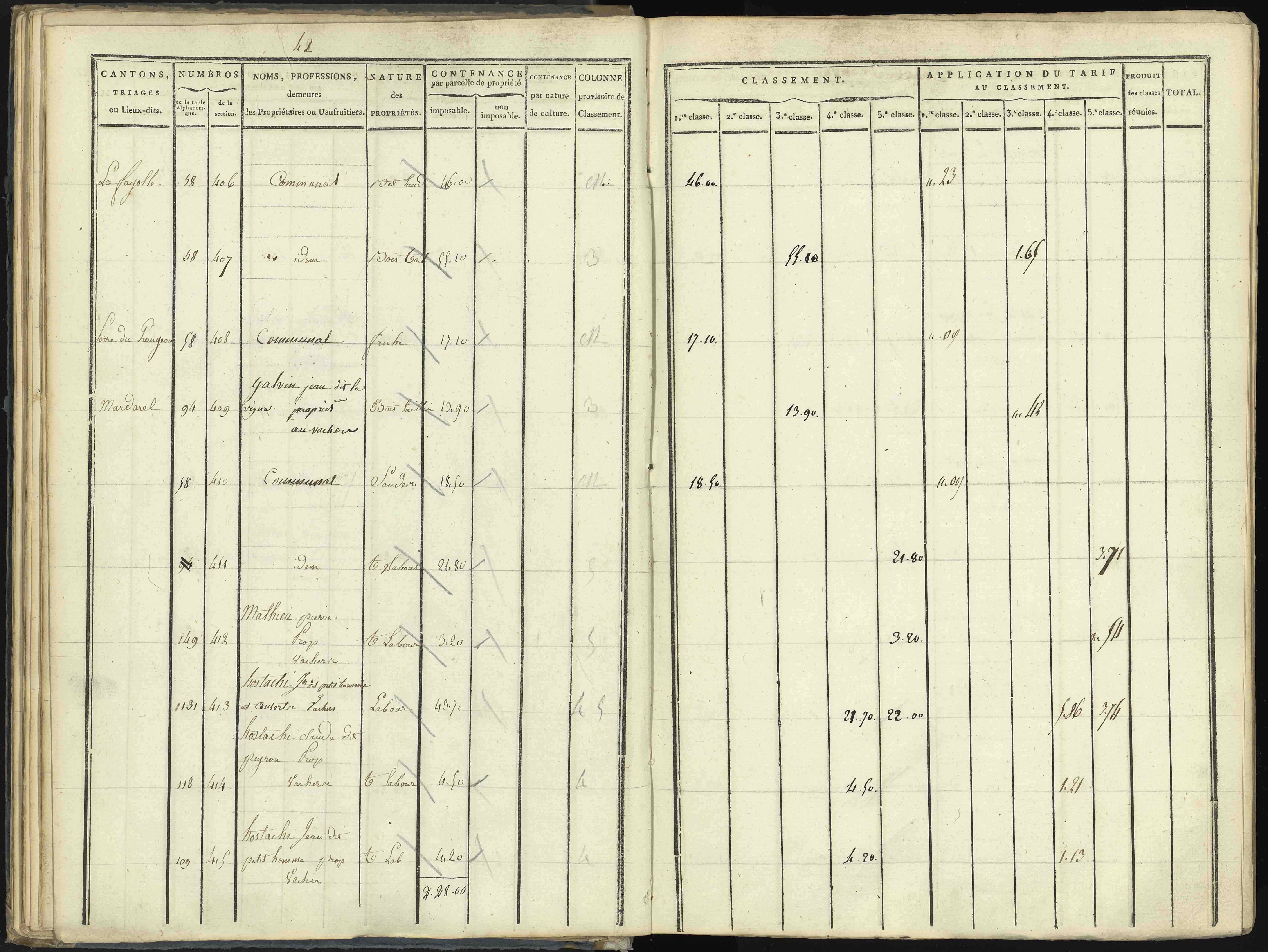 Aspres-lès-Corps - 3 P 176/1 - 3 P 176/1 - Section A