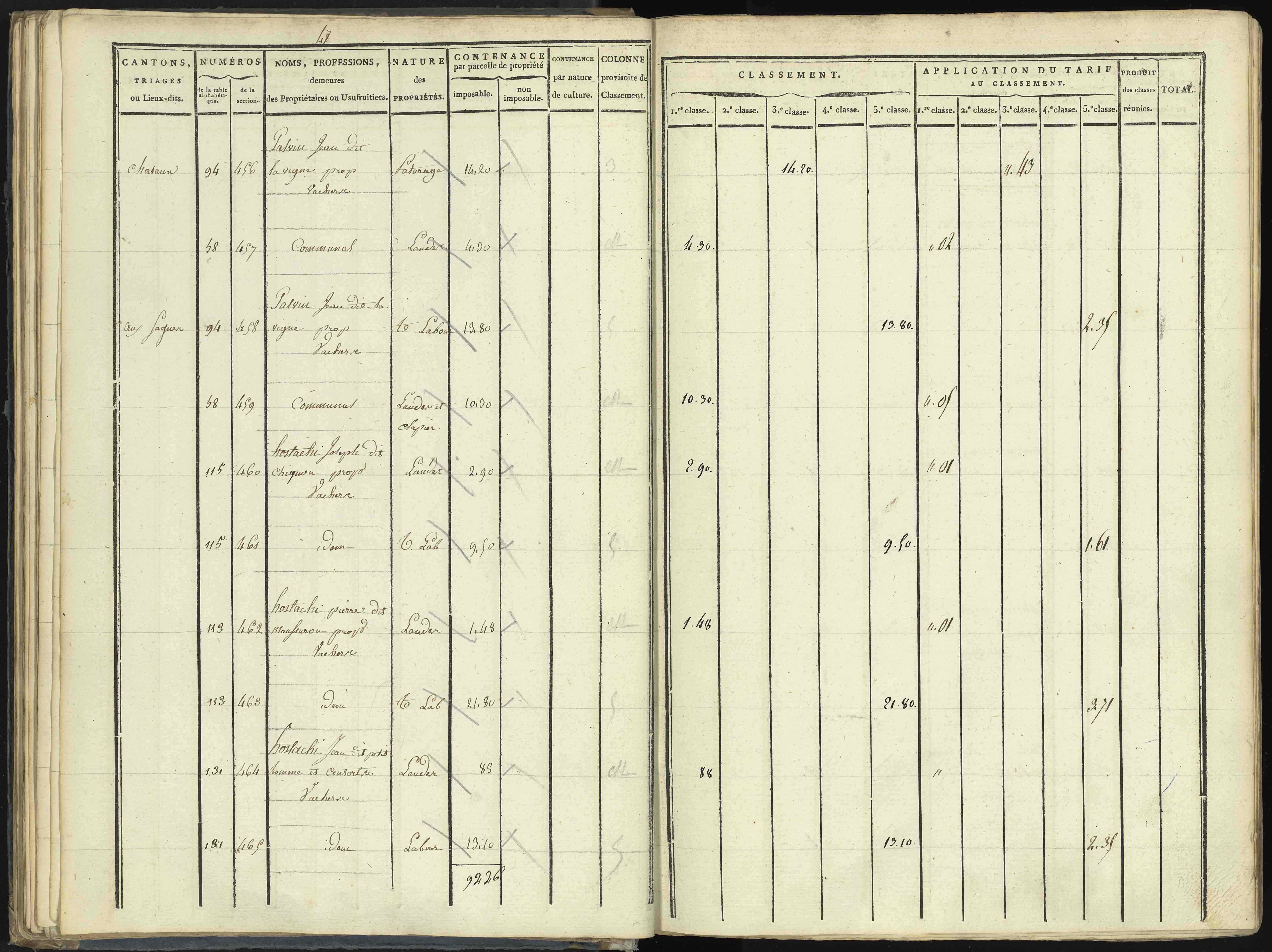 Aspres-lès-Corps - 3 P 176/1 - 3 P 176/1 - Section A