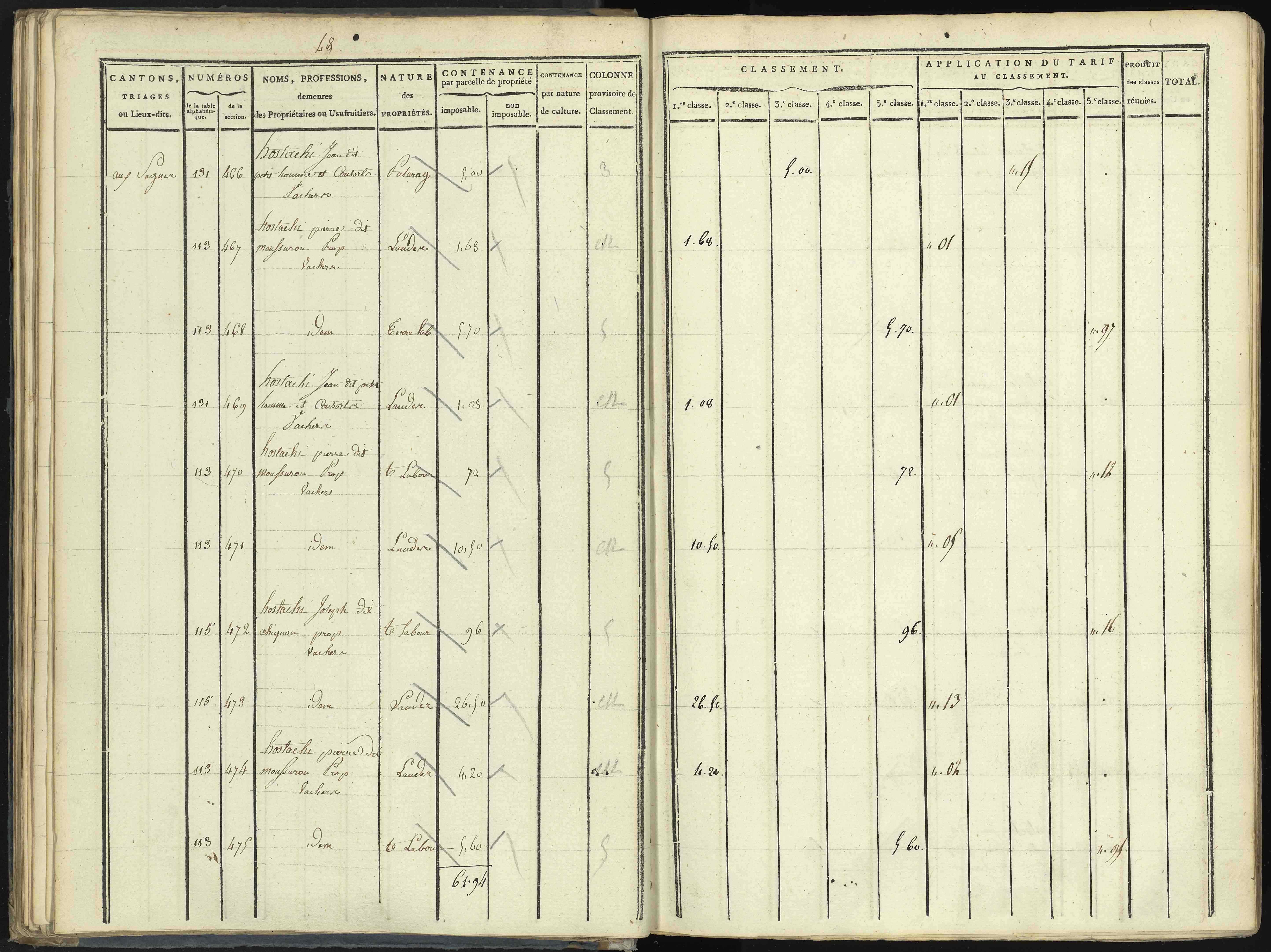 Aspres-lès-Corps - 3 P 176/1 - 3 P 176/1 - Section A