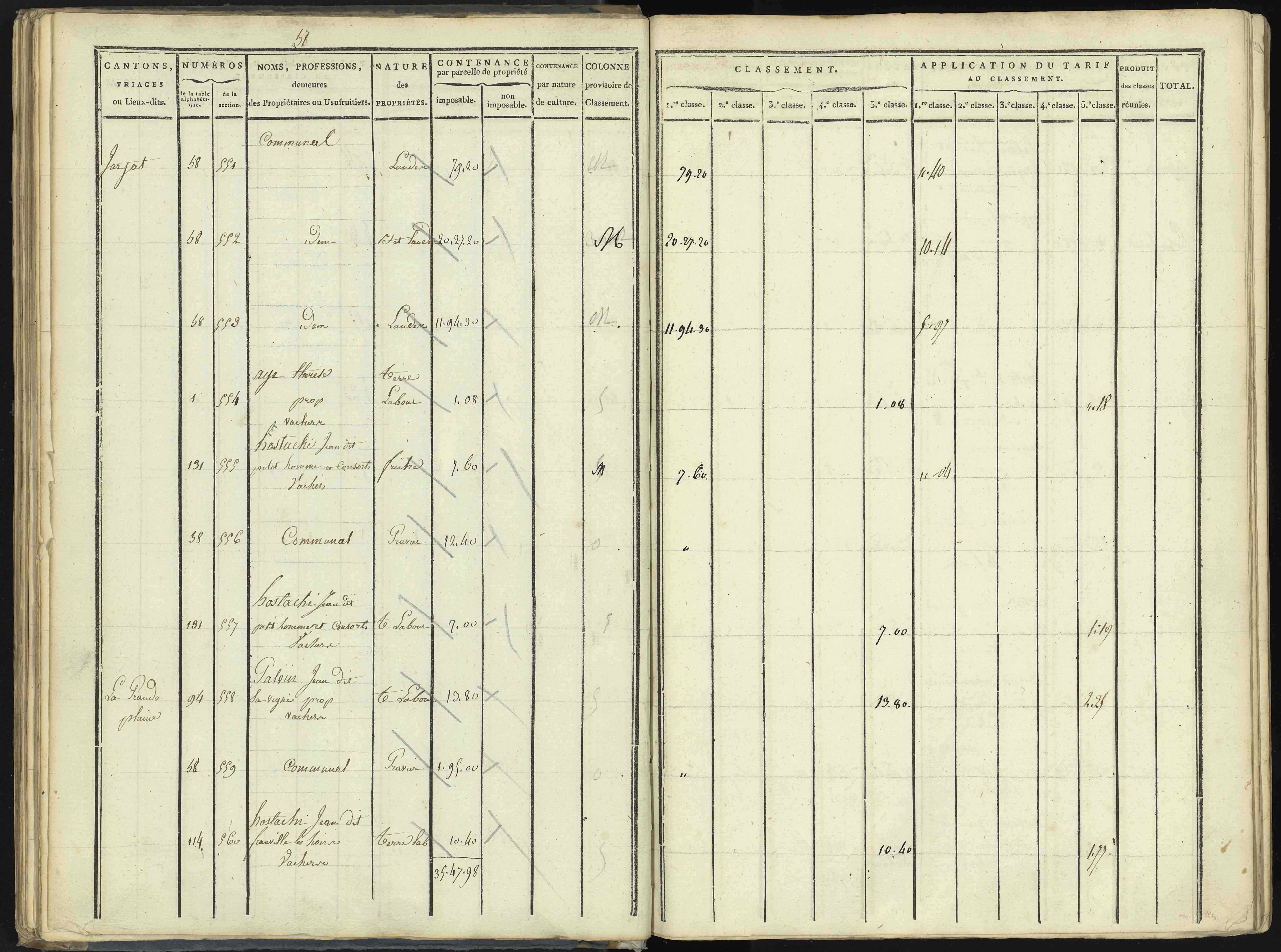Aspres-lès-Corps - 3 P 176/1 - 3 P 176/1 - Section A