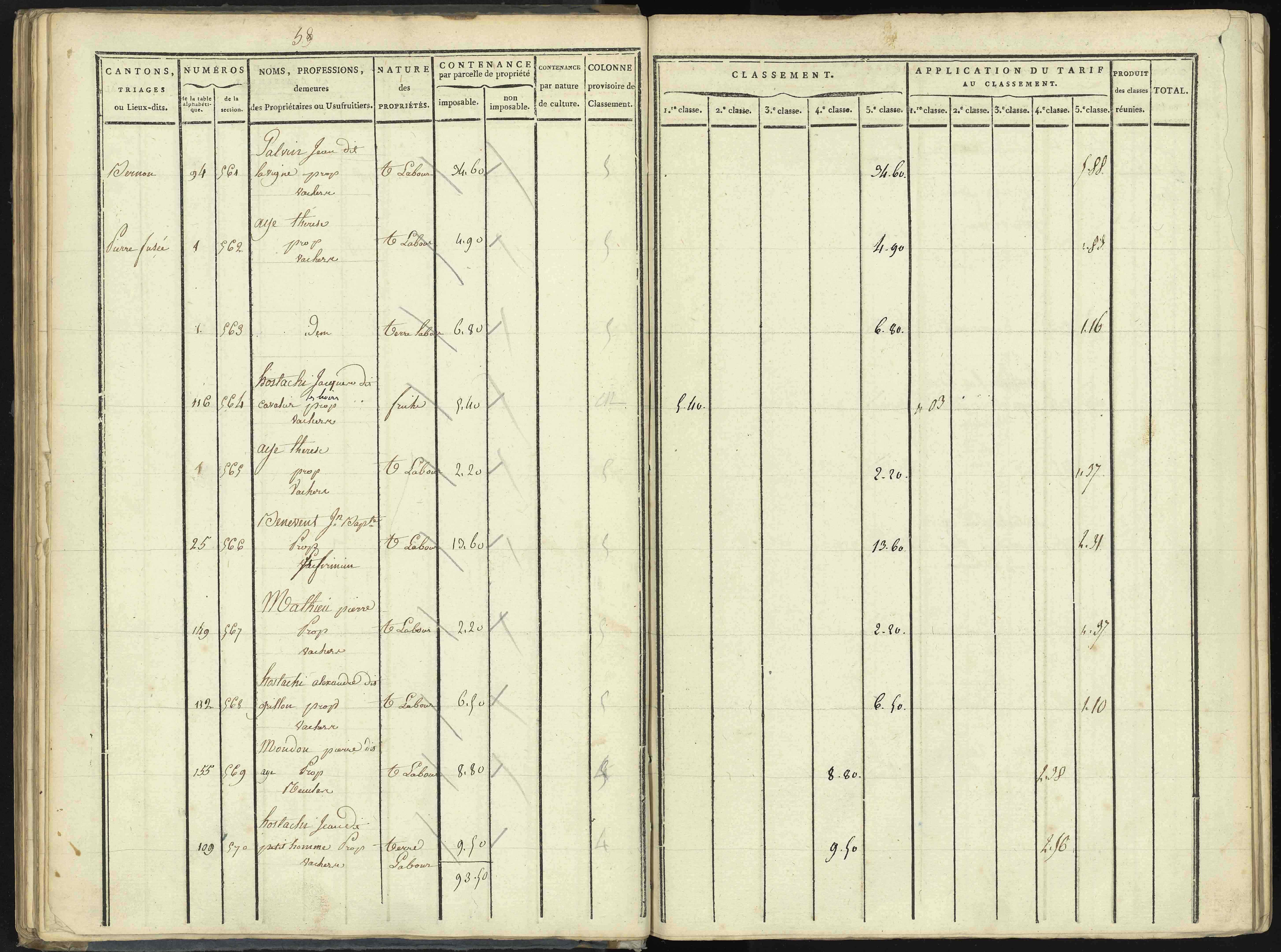 Aspres-lès-Corps - 3 P 176/1 - 3 P 176/1 - Section A
