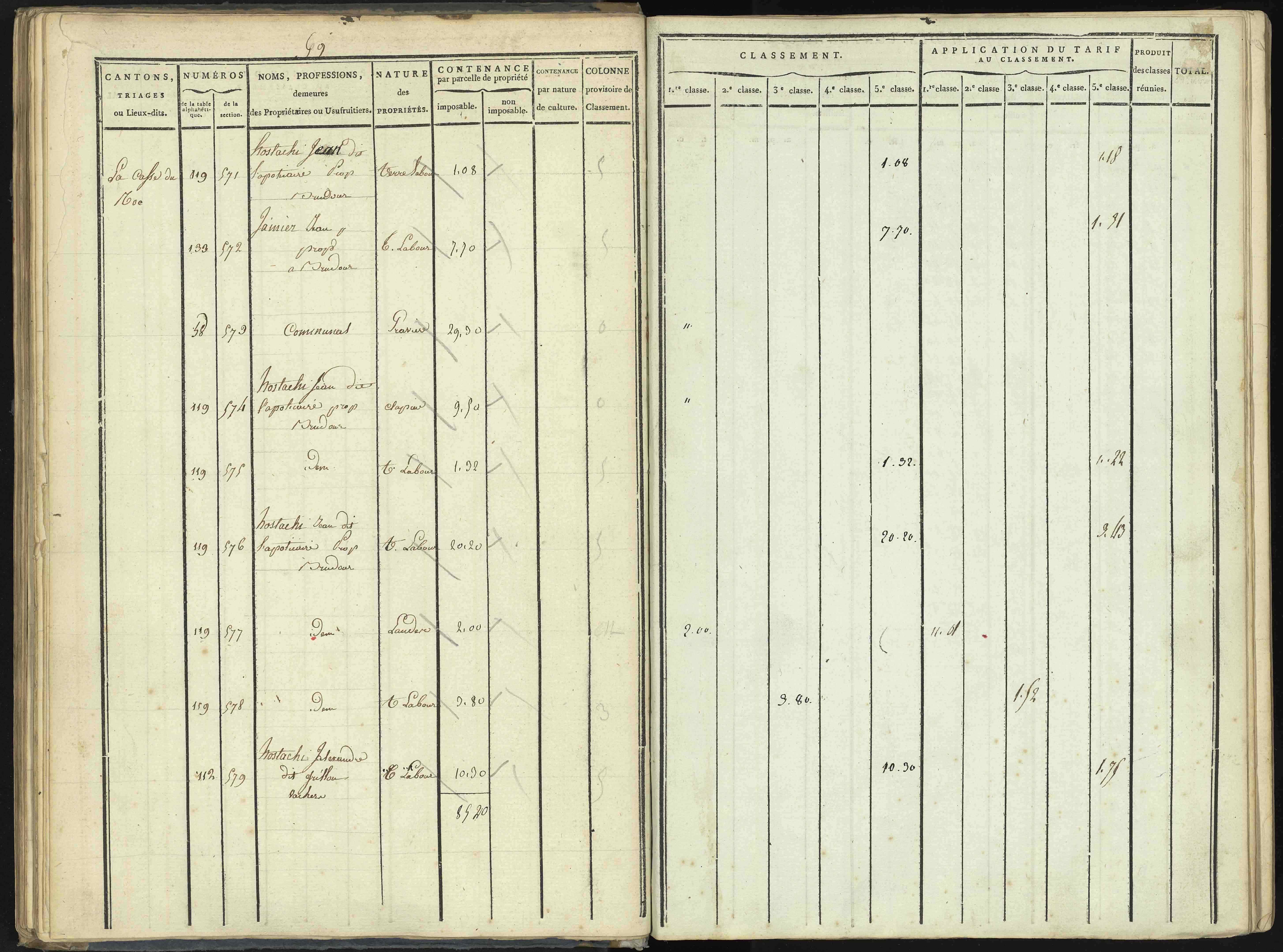 Aspres-lès-Corps - 3 P 176/1 - 3 P 176/1 - Section A