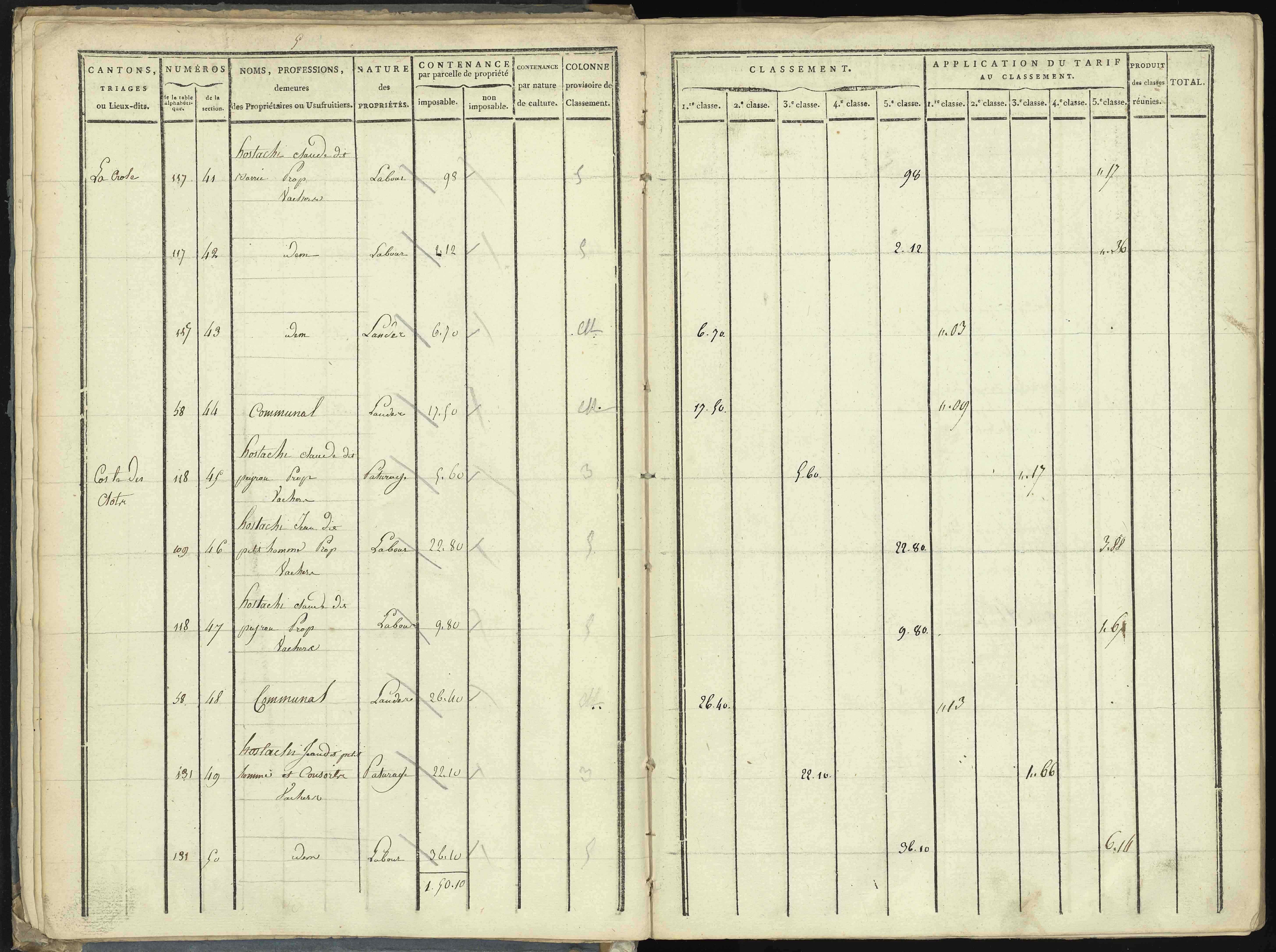 Aspres-lès-Corps - 3 P 176/1 - 3 P 176/1 - Section A