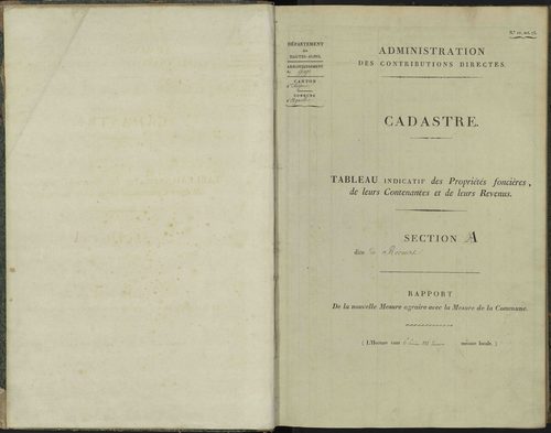 Aspres-sur-Buëch - 3 P 102/1 - 3 P 102/1 - Section A 