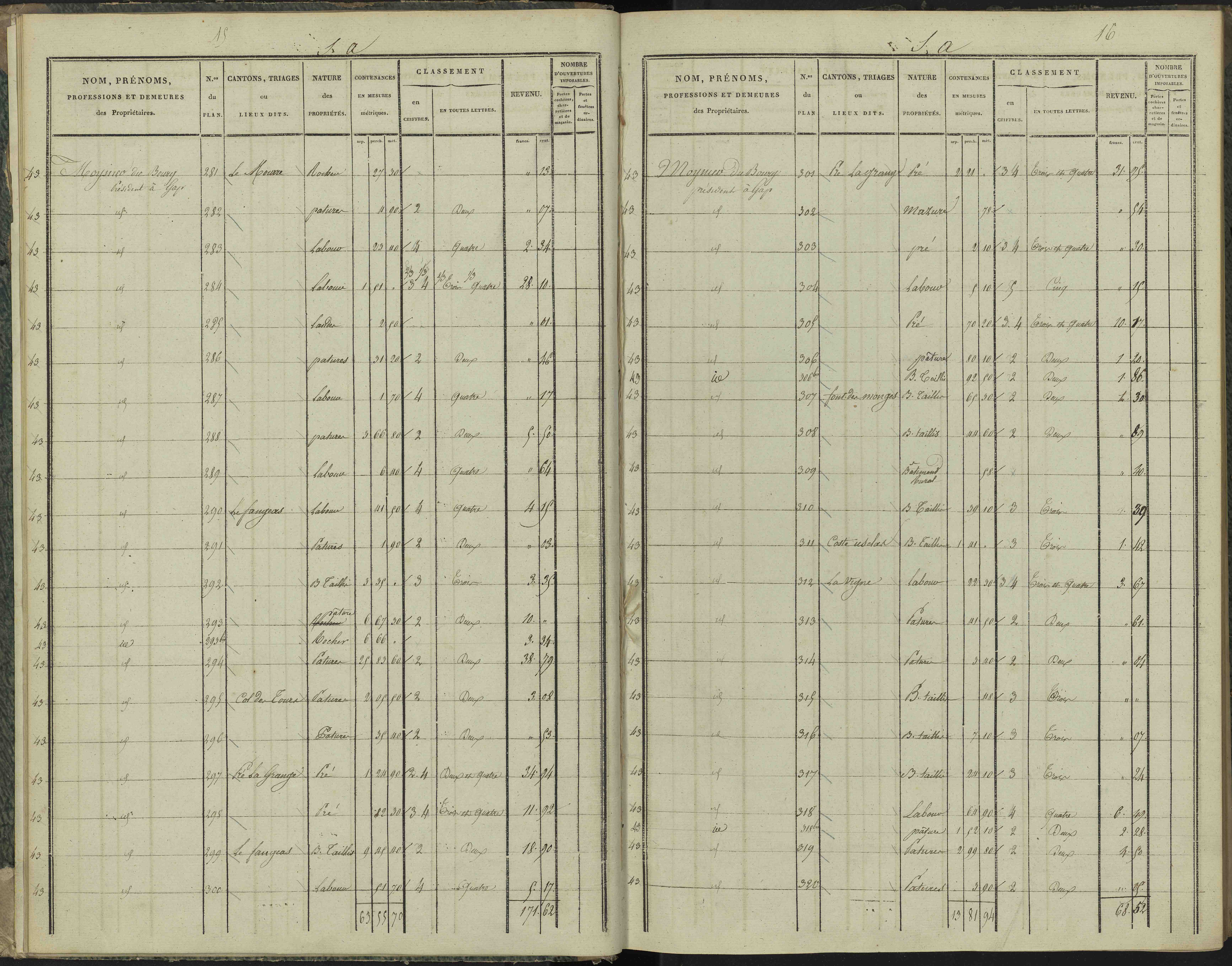 Aspres-sur-Buëch - 3 P 102/1 - 3 P 102/1 - Section A 