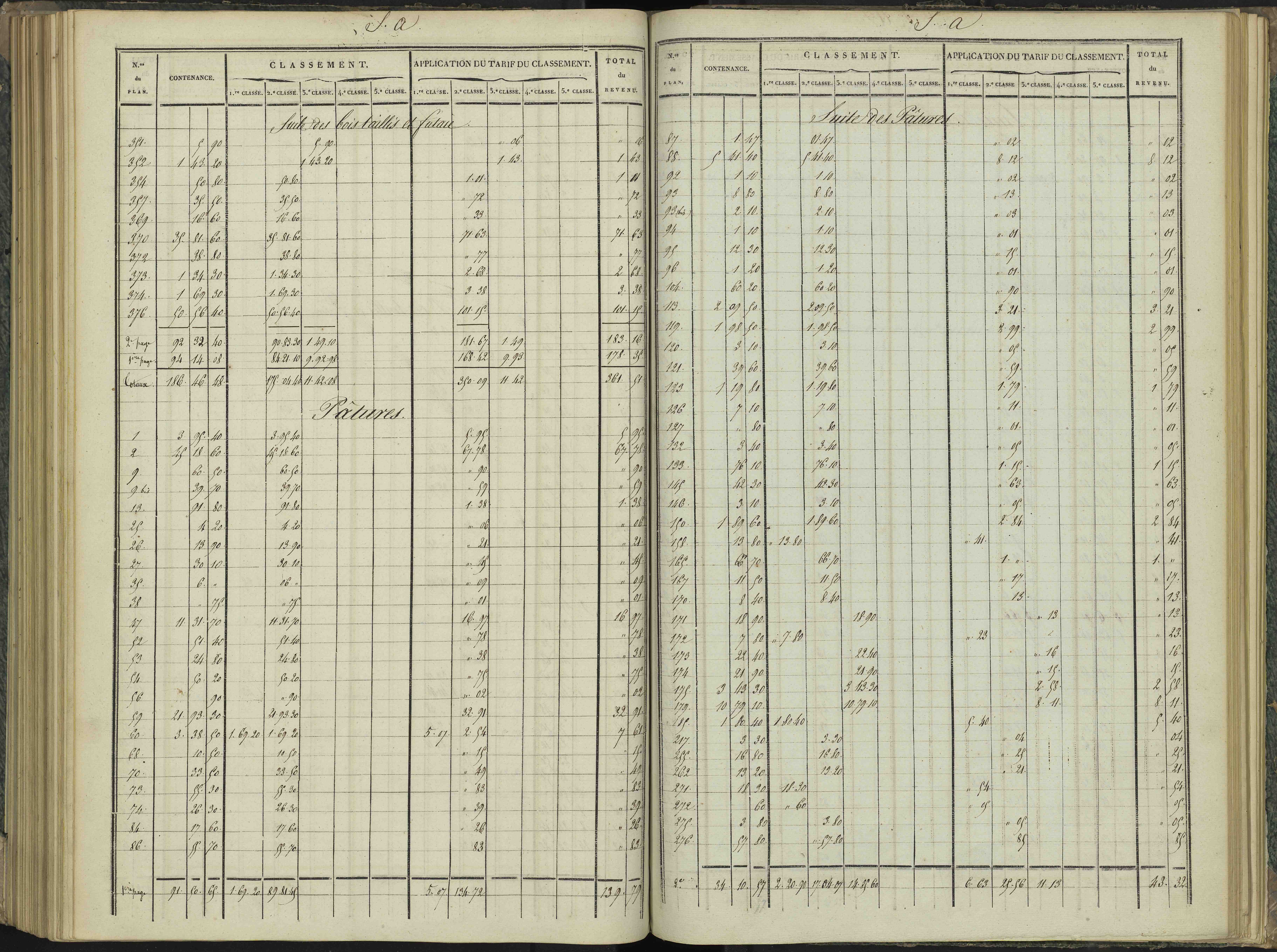 Aspres-sur-Buëch - 3 P 102/5 - 3 P 102/5 - Relevé des numéros de même nature : section A 