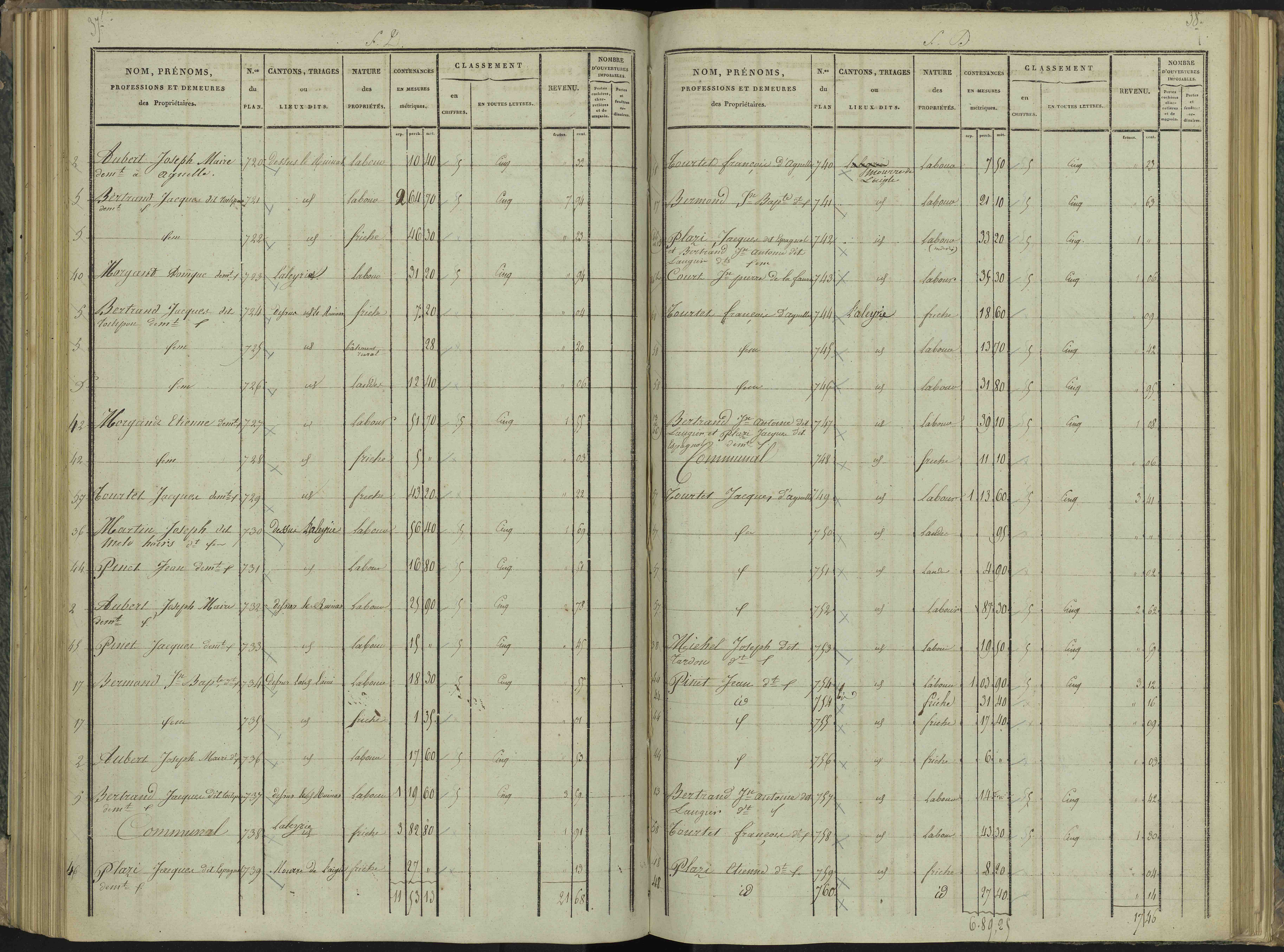 Aspres-sur-Buëch - 3 P 102/4 - 3 P 102/4 - Section D 
