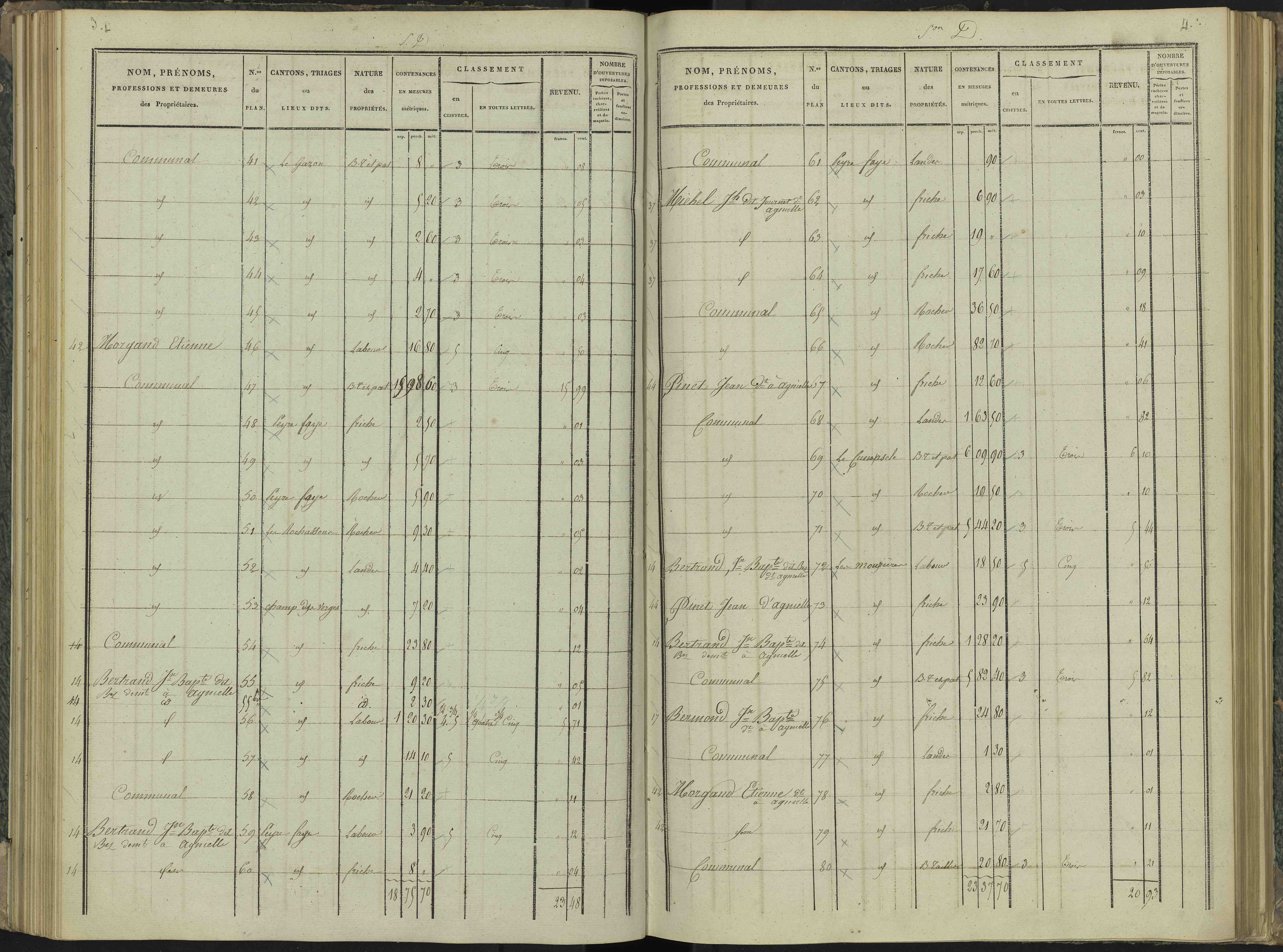 Aspres-sur-Buëch - 3 P 102/4 - 3 P 102/4 - Section D 