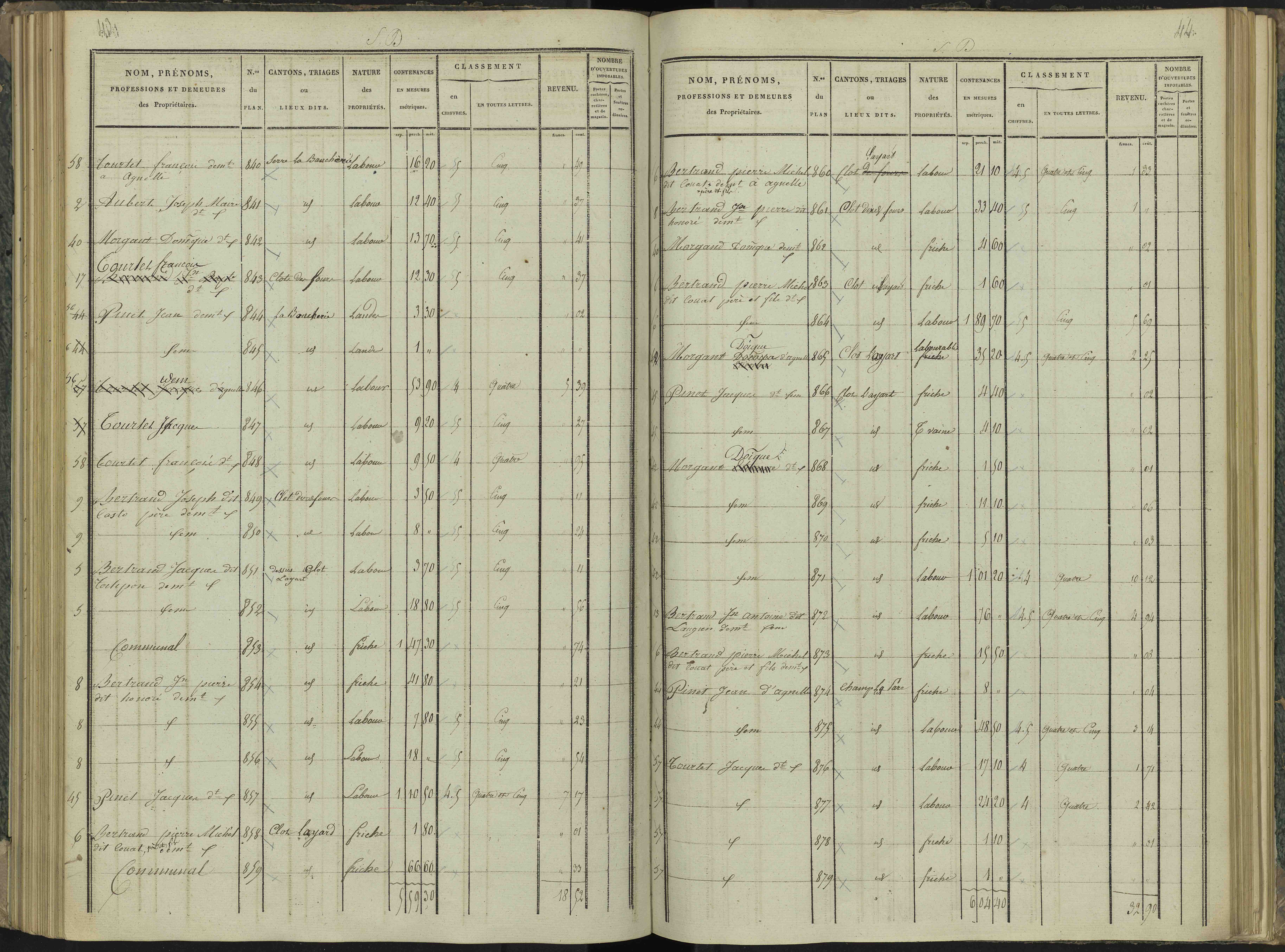 Aspres-sur-Buëch - 3 P 102/4 - 3 P 102/4 - Section D 