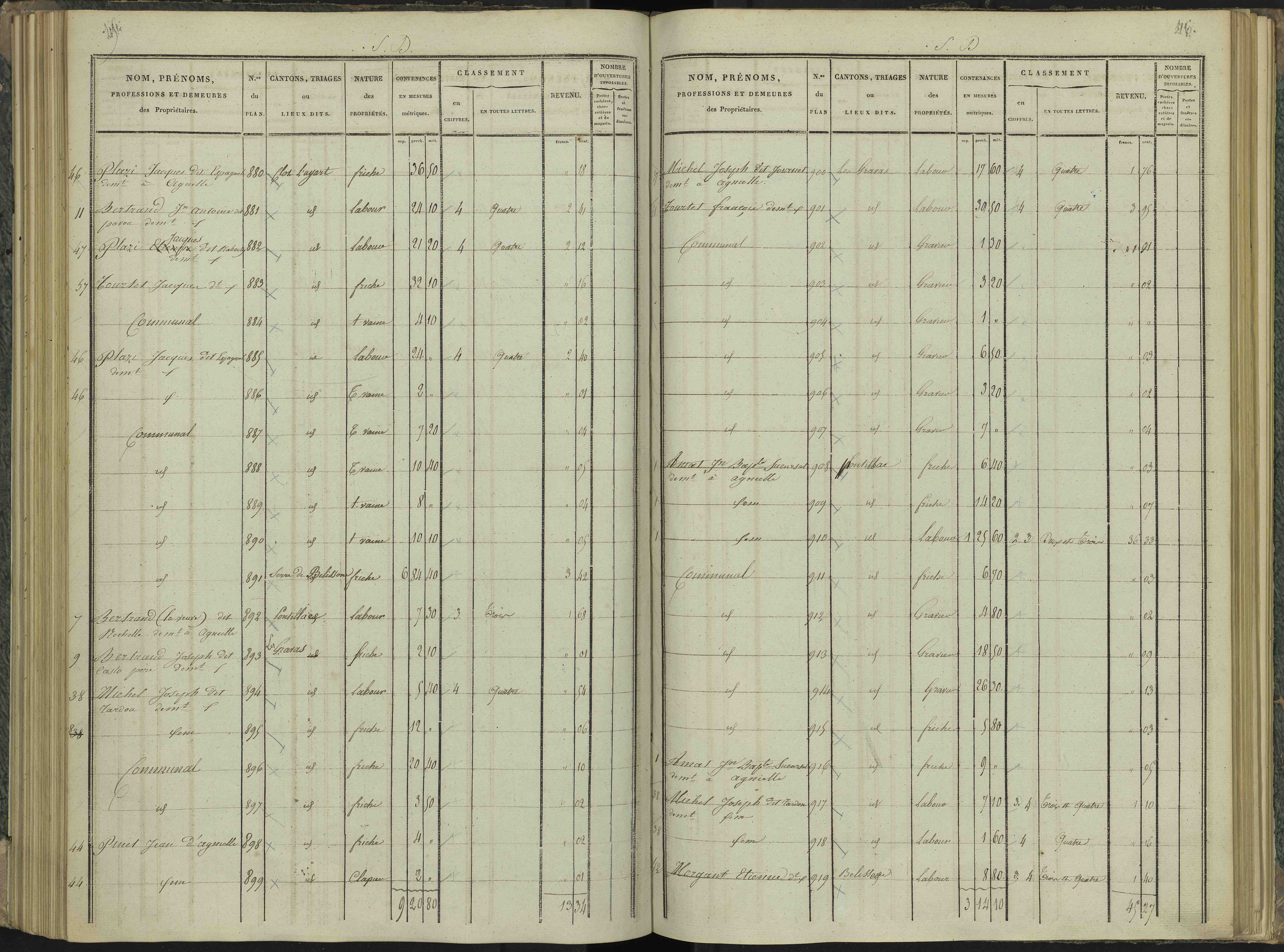 Aspres-sur-Buëch - 3 P 102/4 - 3 P 102/4 - Section D 