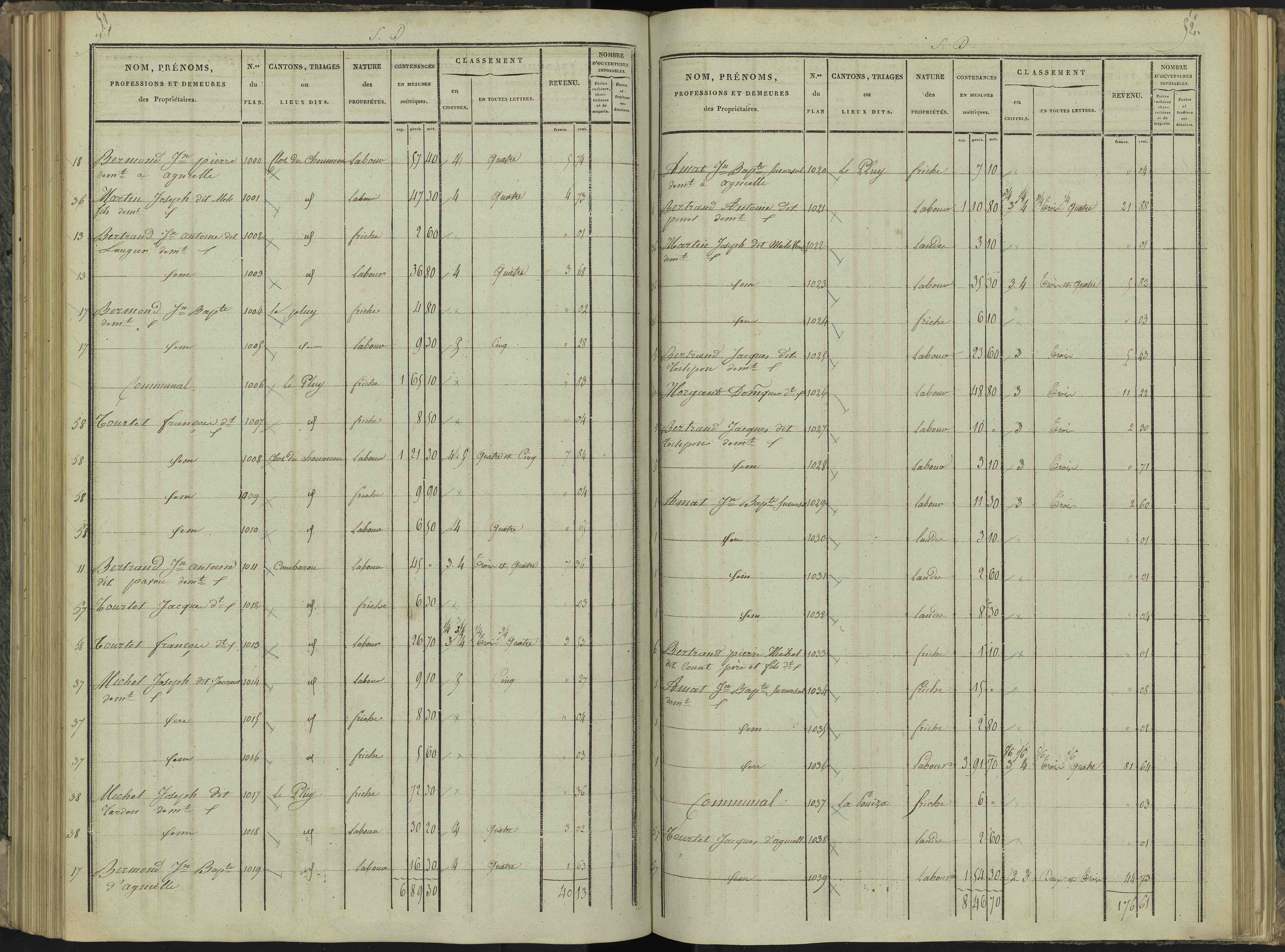 Aspres-sur-Buëch - 3 P 102/4 - 3 P 102/4 - Section D 