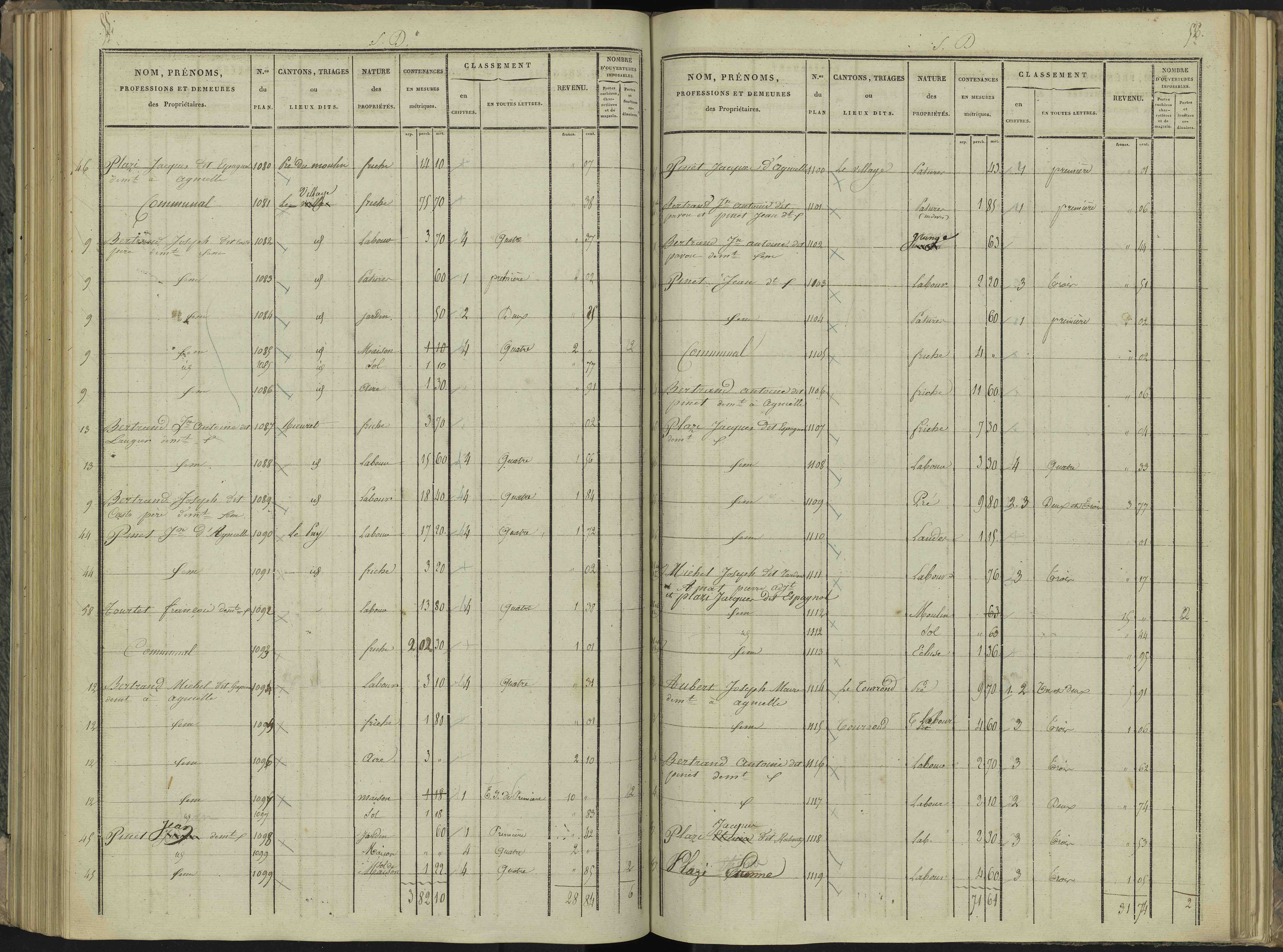 Aspres-sur-Buëch - 3 P 102/4 - 3 P 102/4 - Section D 