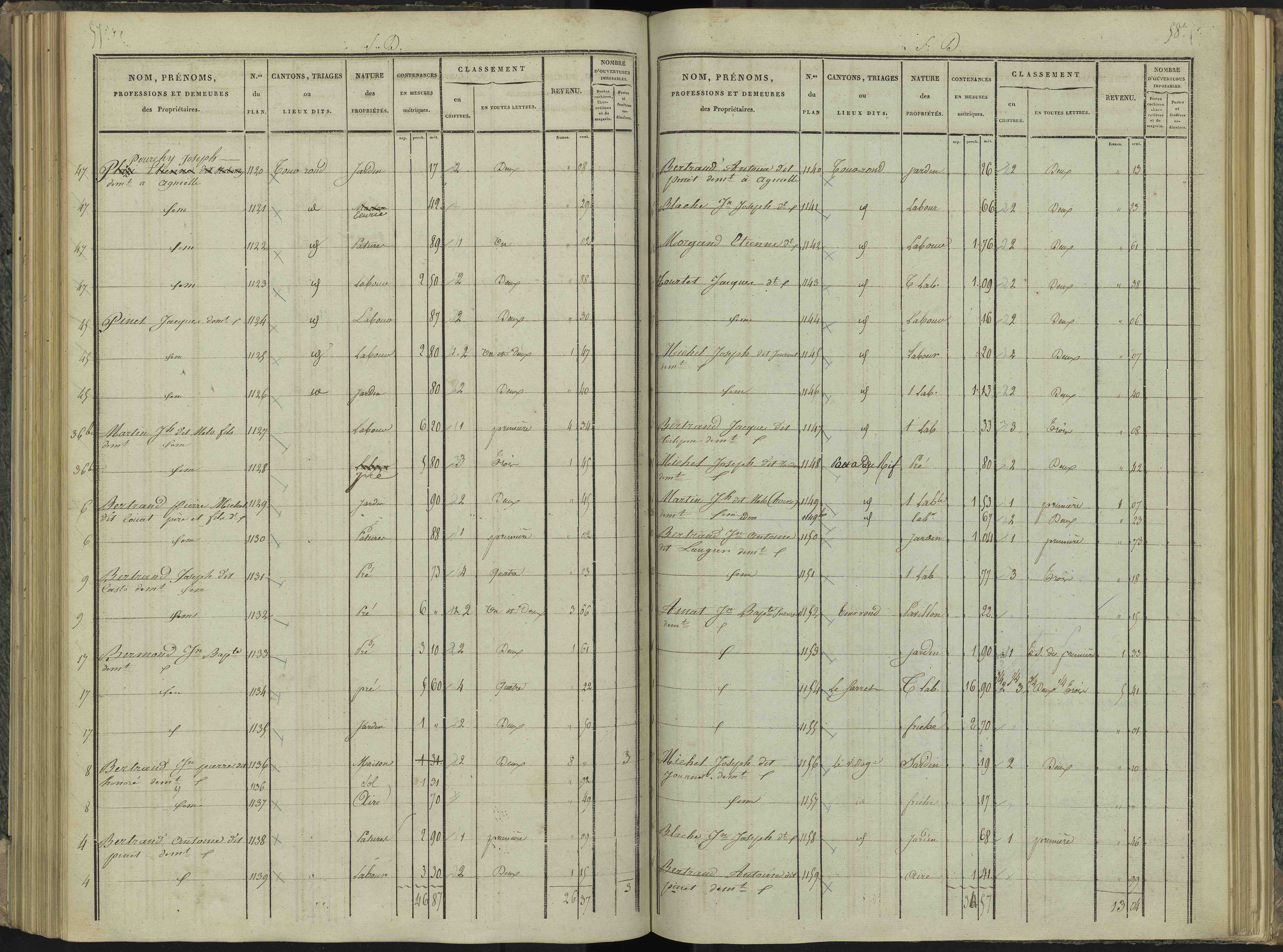 Aspres-sur-Buëch - 3 P 102/4 - 3 P 102/4 - Section D 