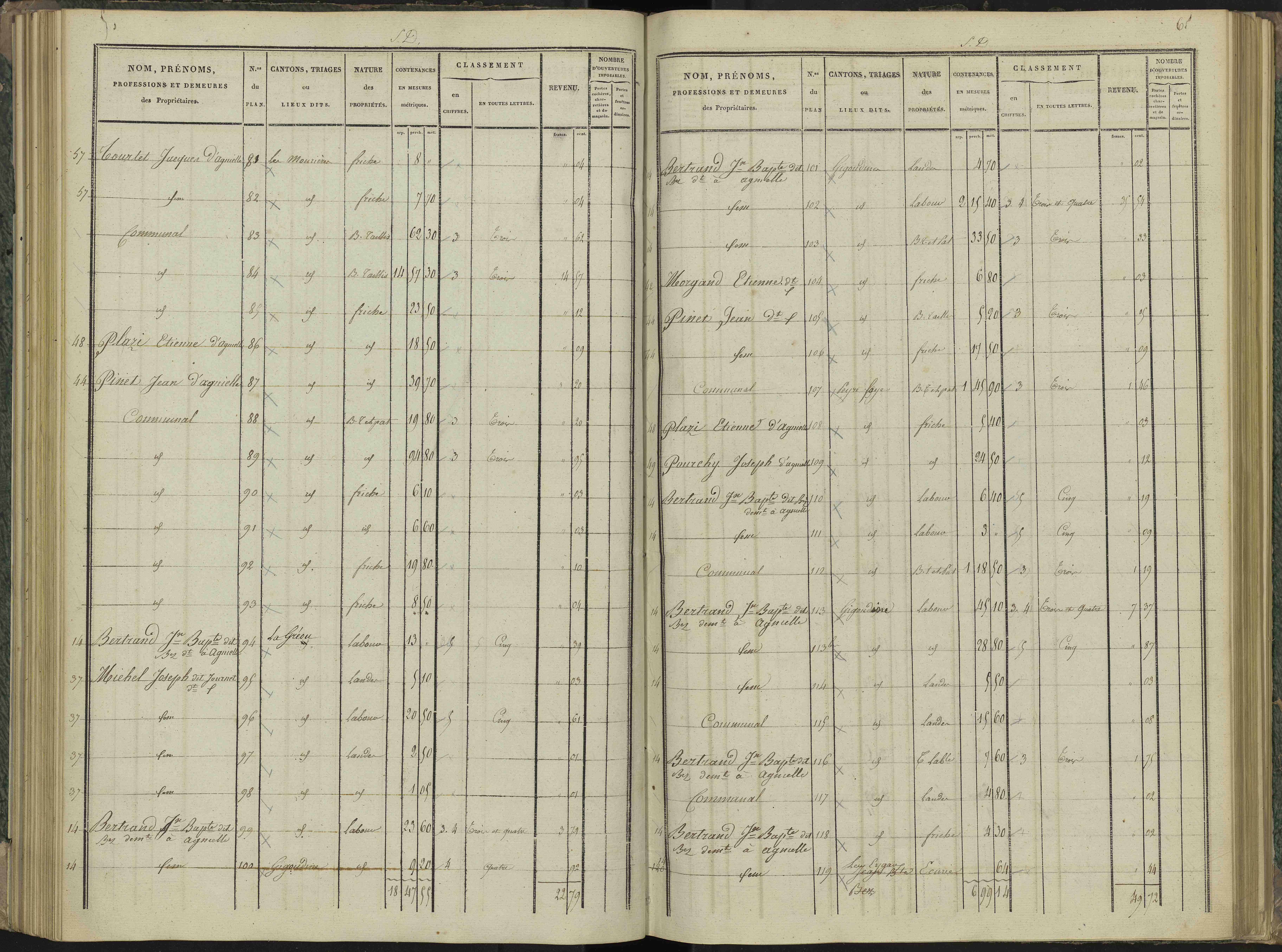 Aspres-sur-Buëch - 3 P 102/4 - 3 P 102/4 - Section D 