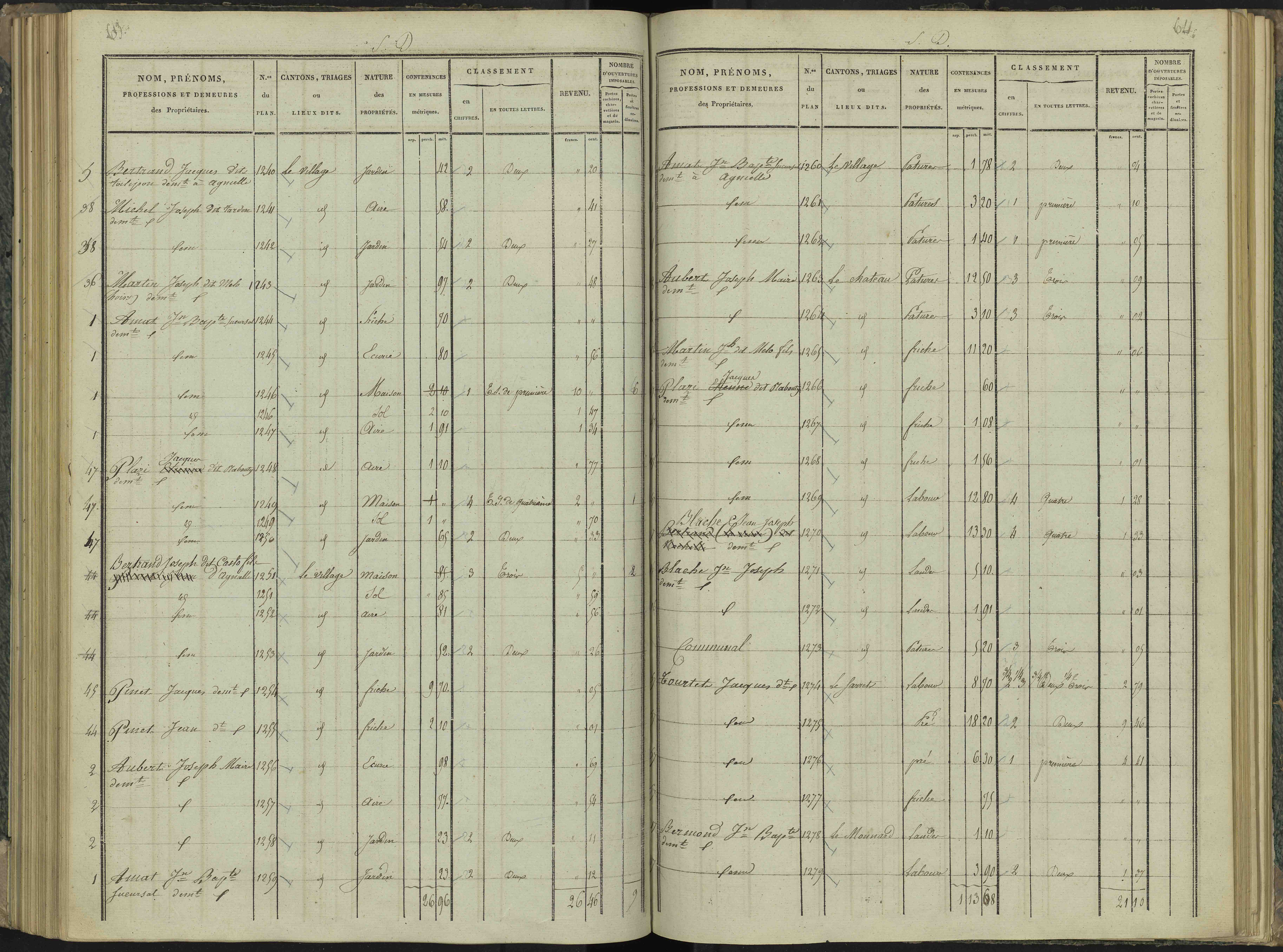 Aspres-sur-Buëch - 3 P 102/4 - 3 P 102/4 - Section D 