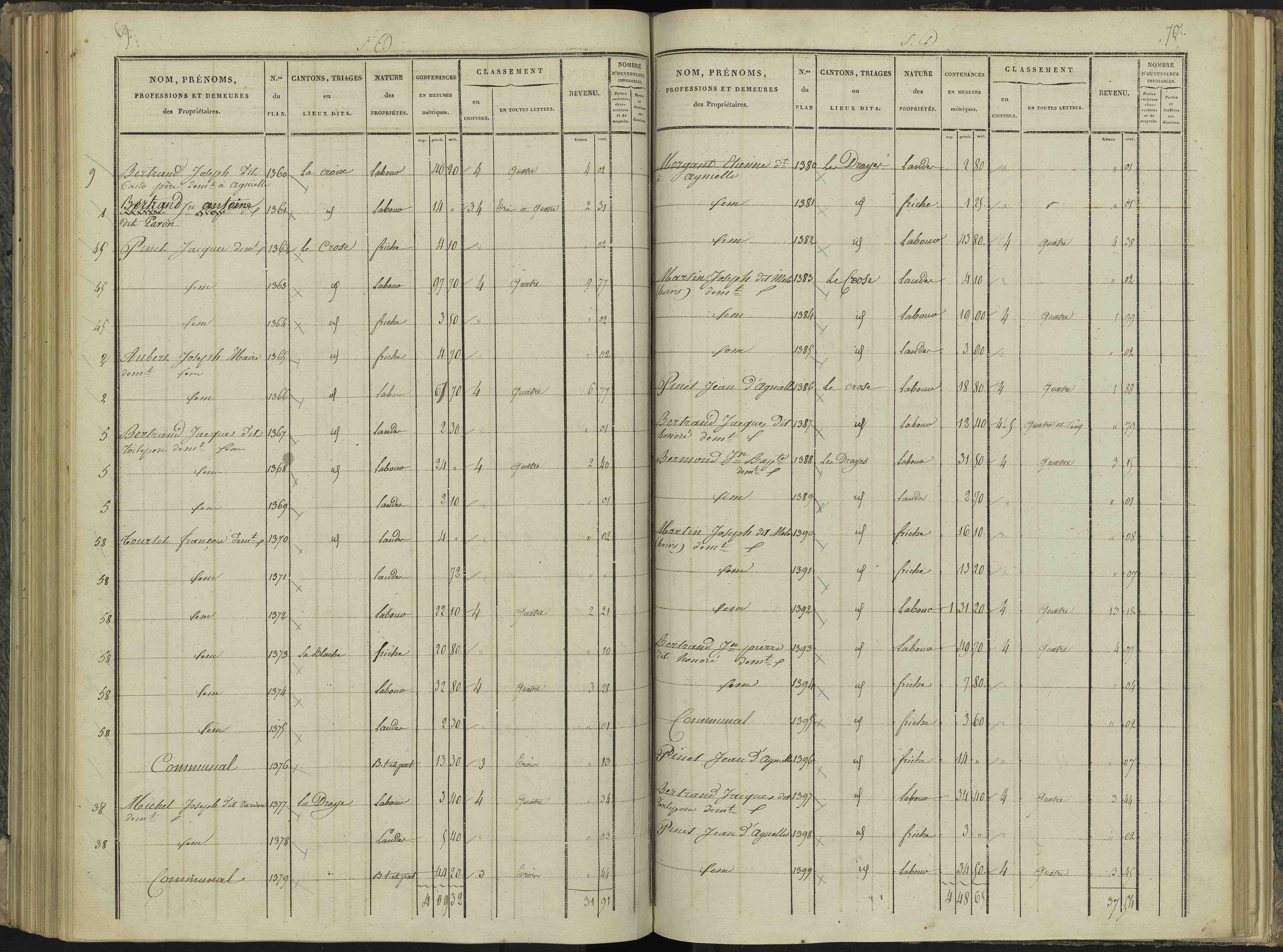 Aspres-sur-Buëch - 3 P 102/4 - 3 P 102/4 - Section D 