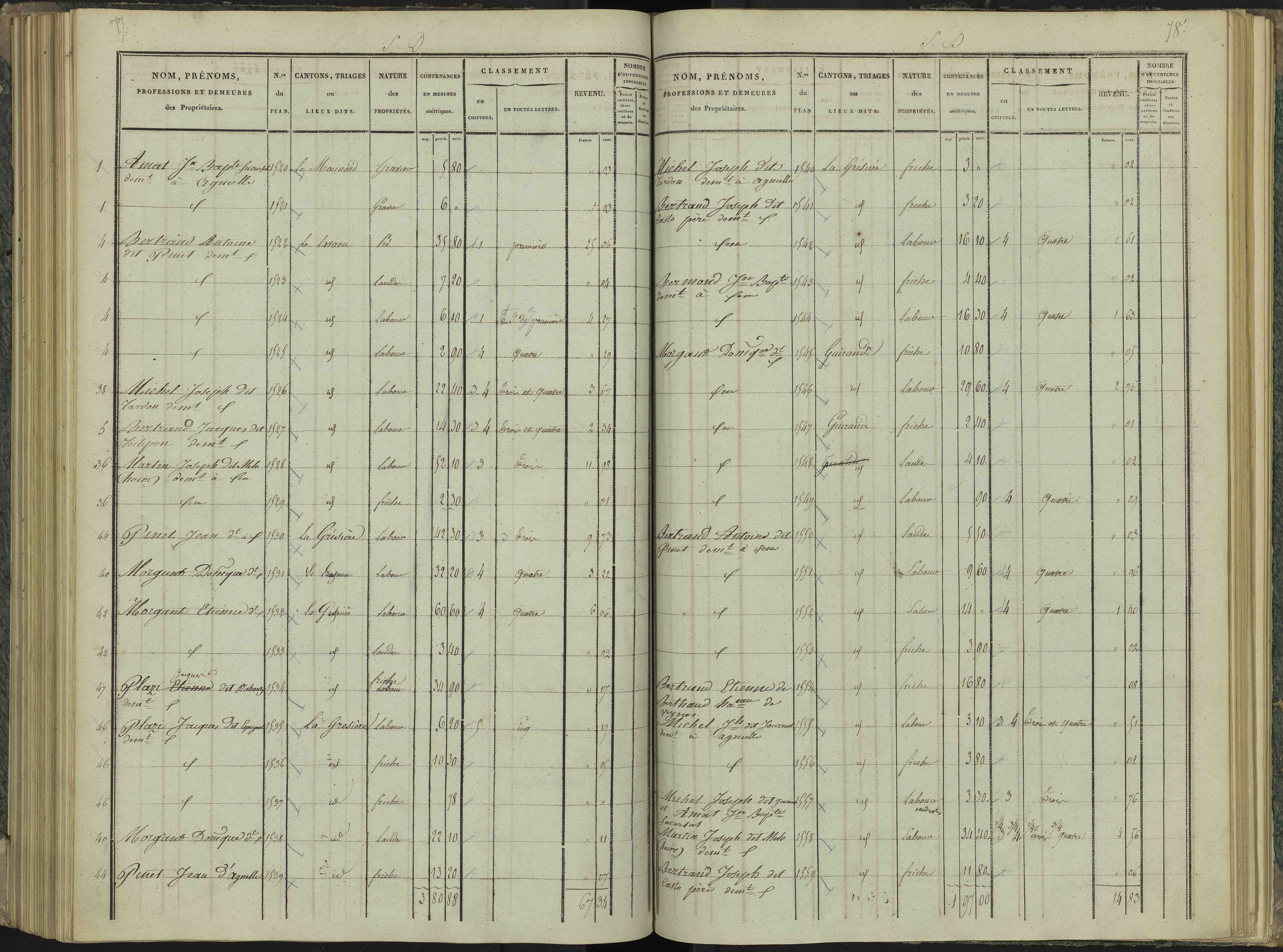 Aspres-sur-Buëch - 3 P 102/4 - 3 P 102/4 - Section D 