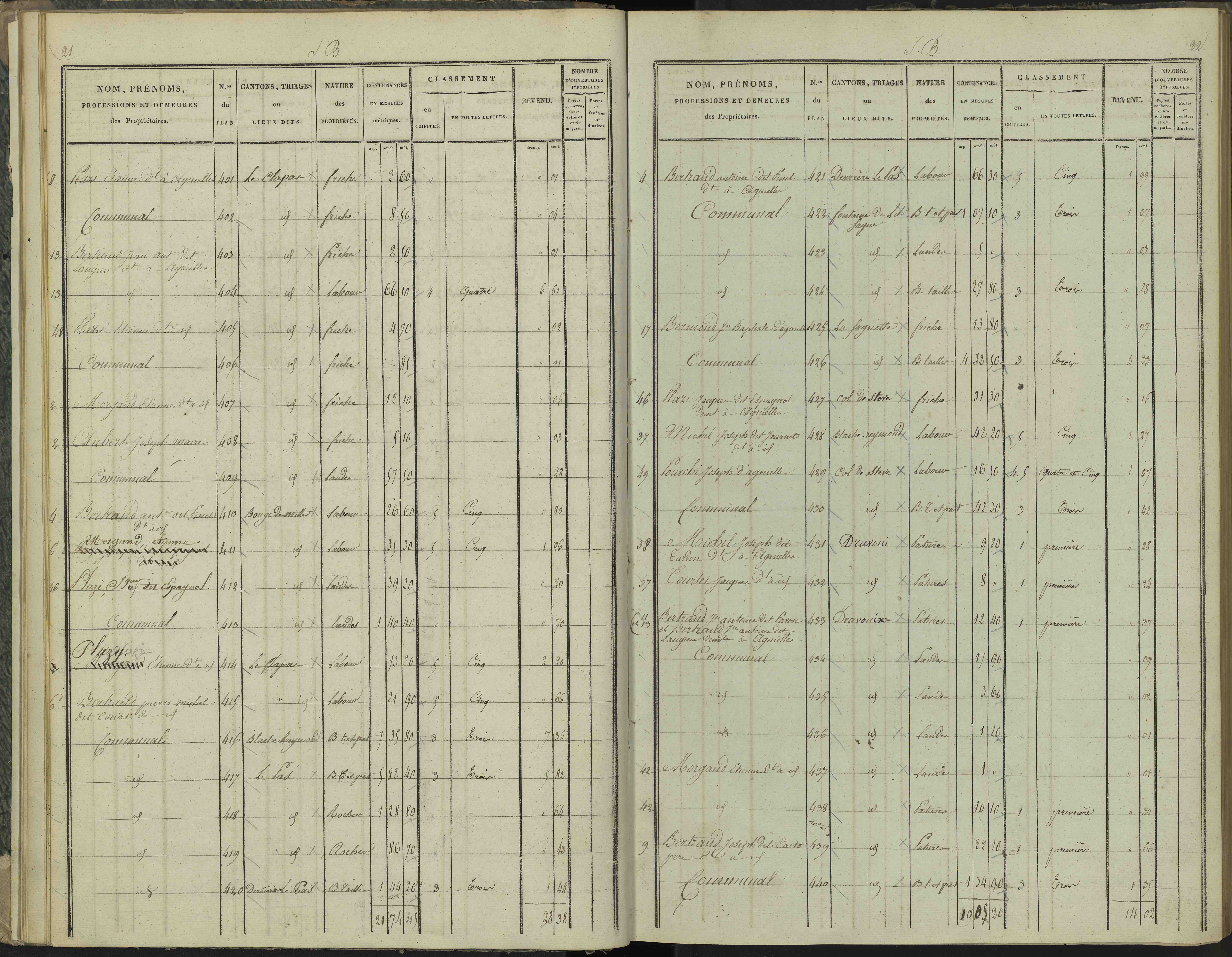 Aspres-sur-Buëch - 3 P 102/2 - 3 P 102/2 - Section B 