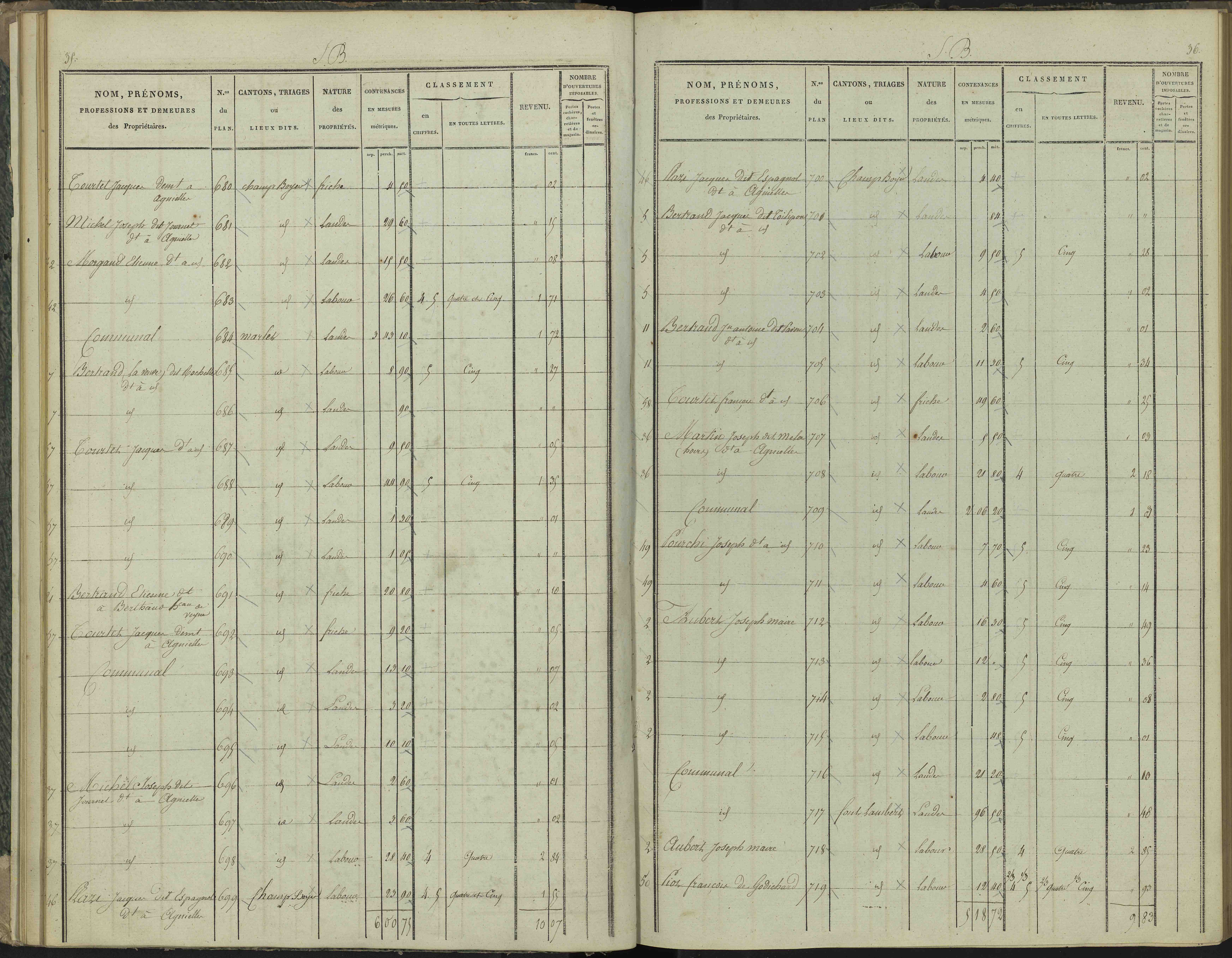 Aspres-sur-Buëch - 3 P 102/2 - 3 P 102/2 - Section B 