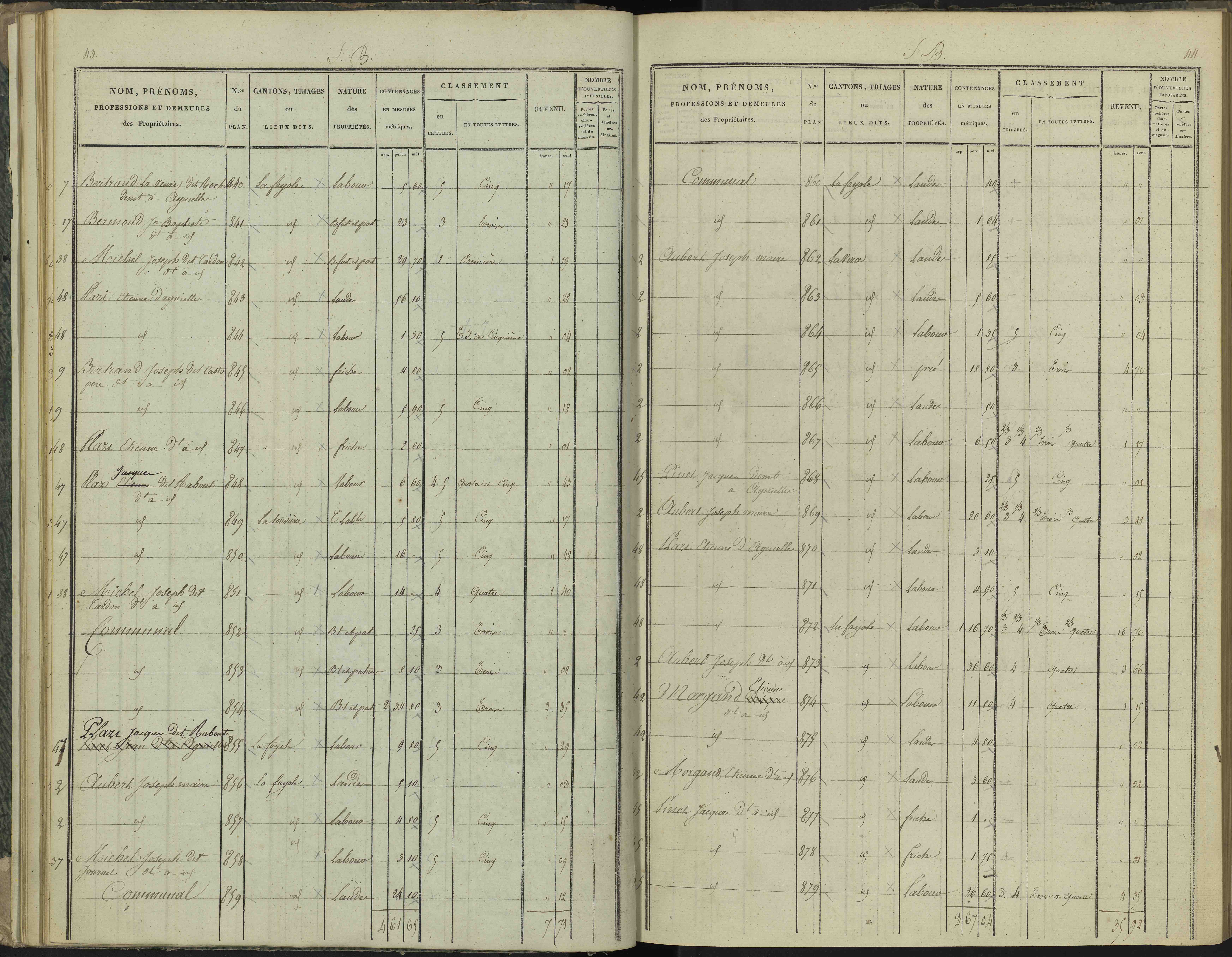 Aspres-sur-Buëch - 3 P 102/2 - 3 P 102/2 - Section B 