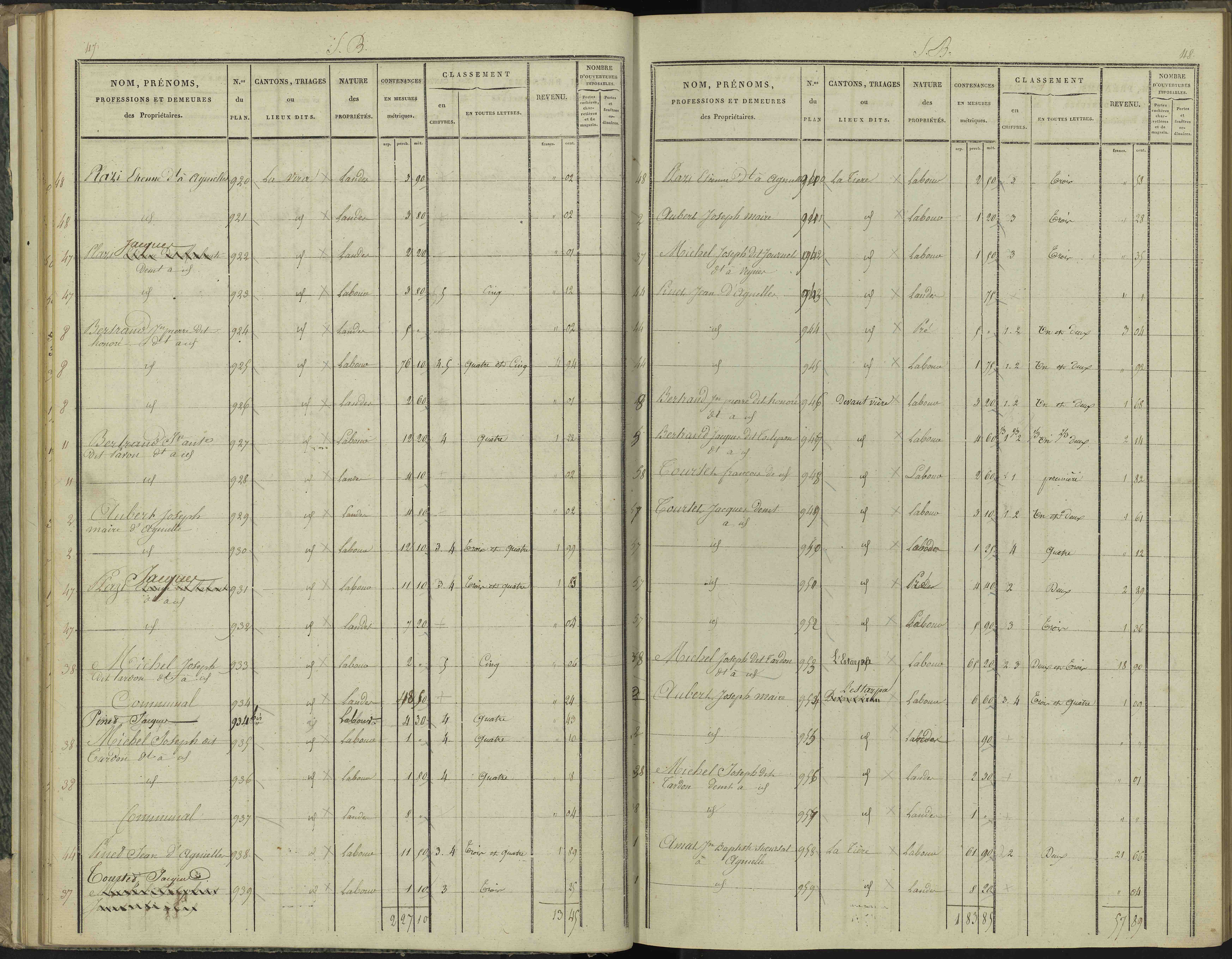 Aspres-sur-Buëch - 3 P 102/2 - 3 P 102/2 - Section B 