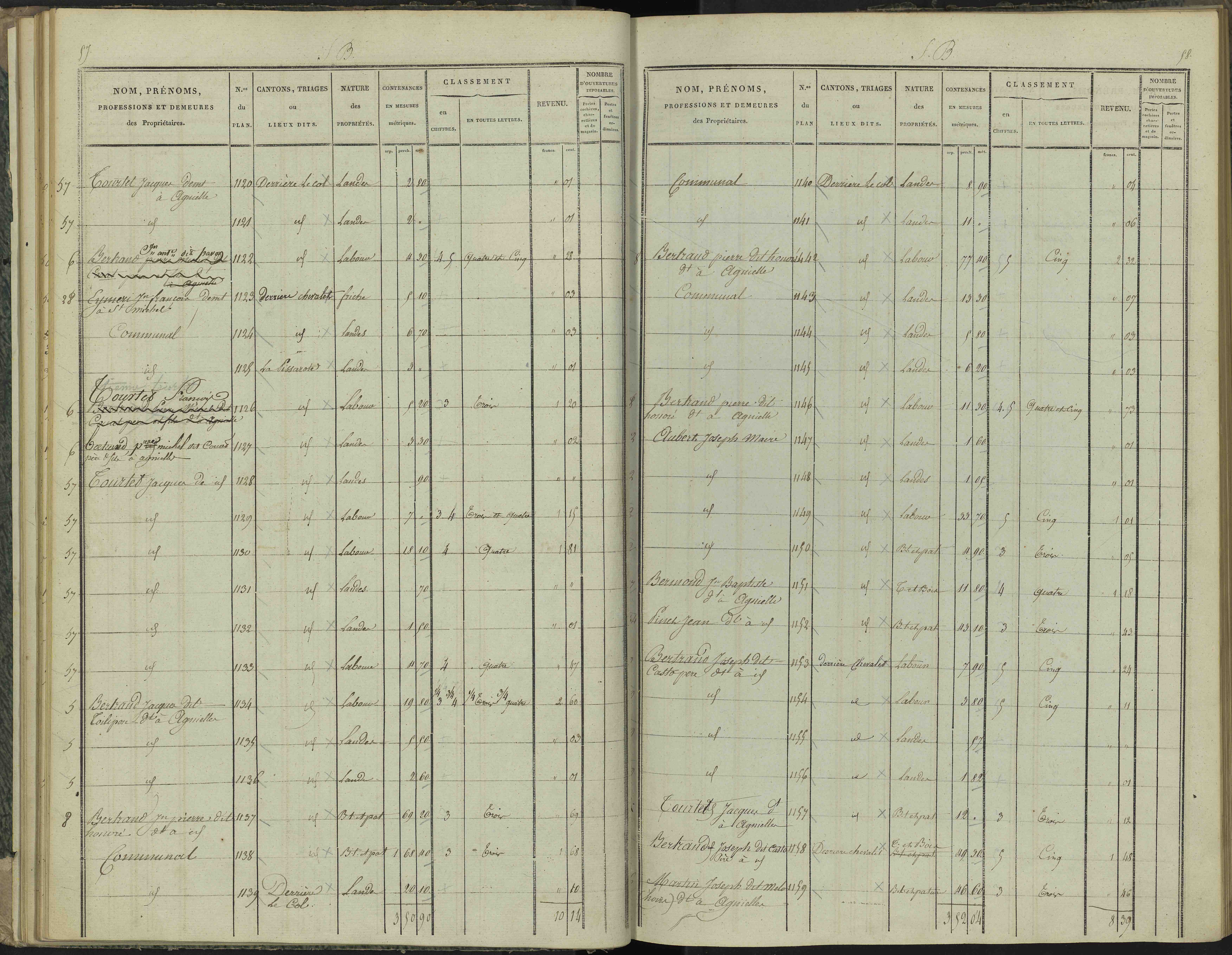 Aspres-sur-Buëch - 3 P 102/2 - 3 P 102/2 - Section B 