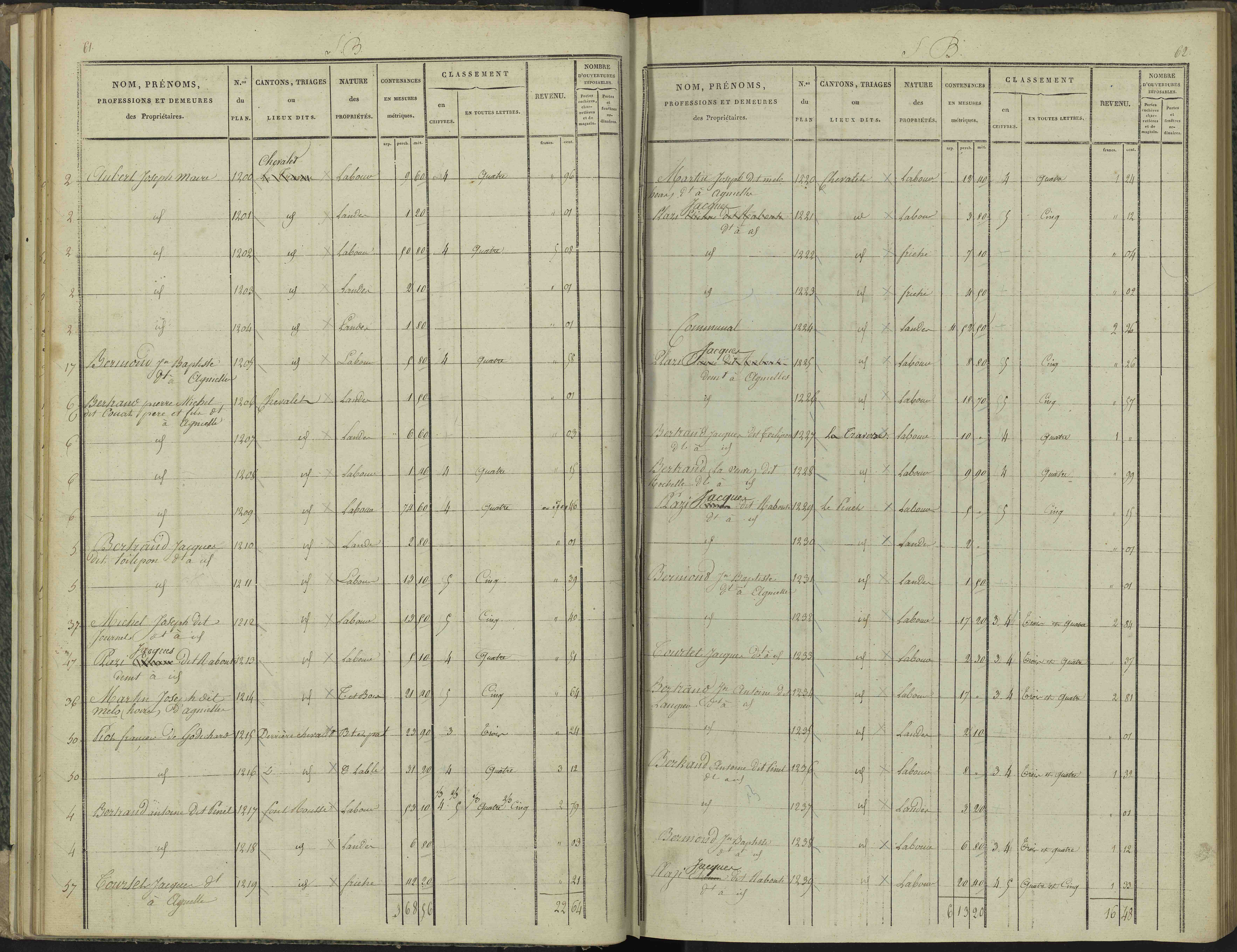 Aspres-sur-Buëch - 3 P 102/2 - 3 P 102/2 - Section B 