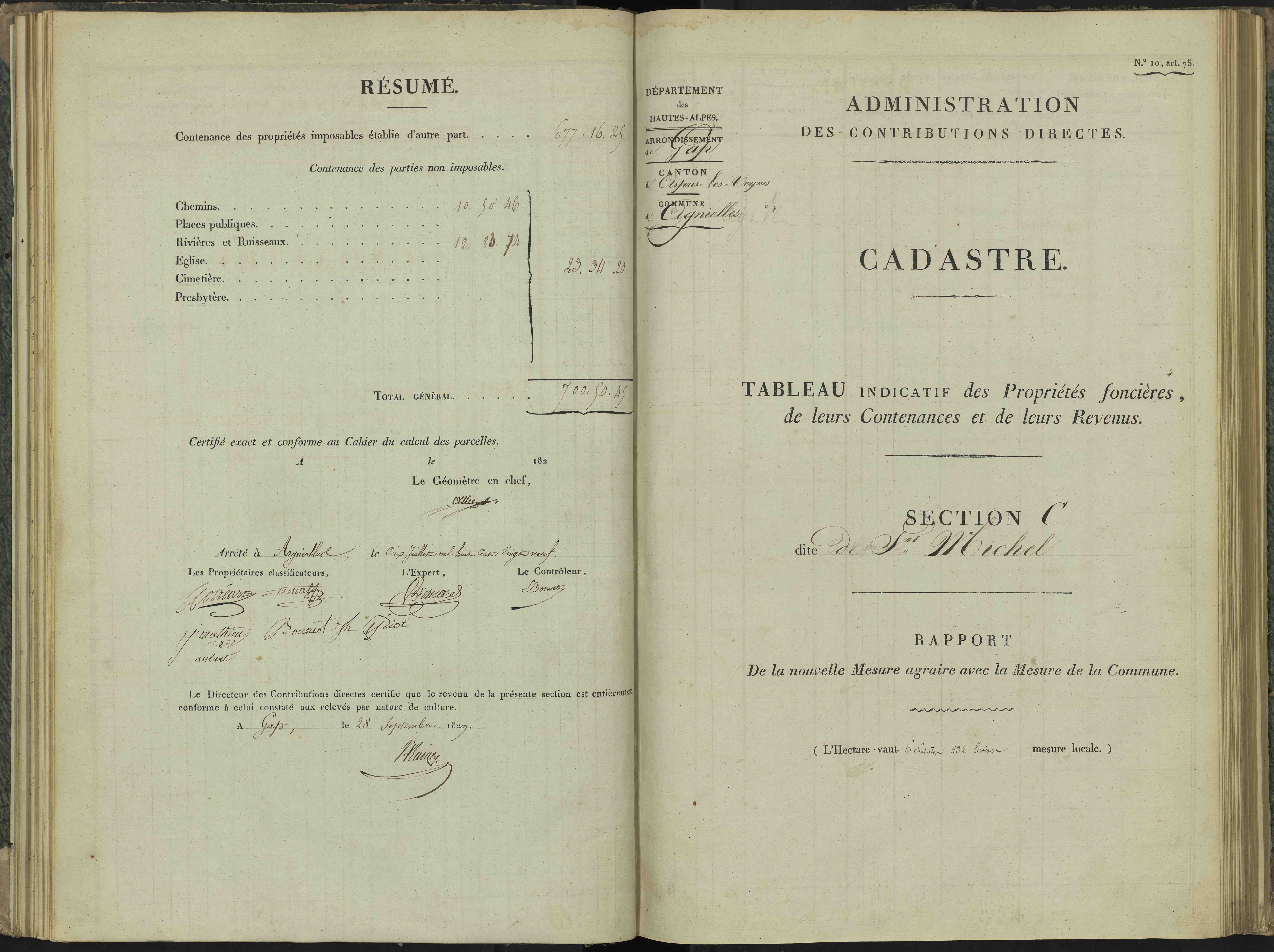 Aspres-sur-Buëch - 3 P 102/2 - 3 P 102/2 - Section B 
