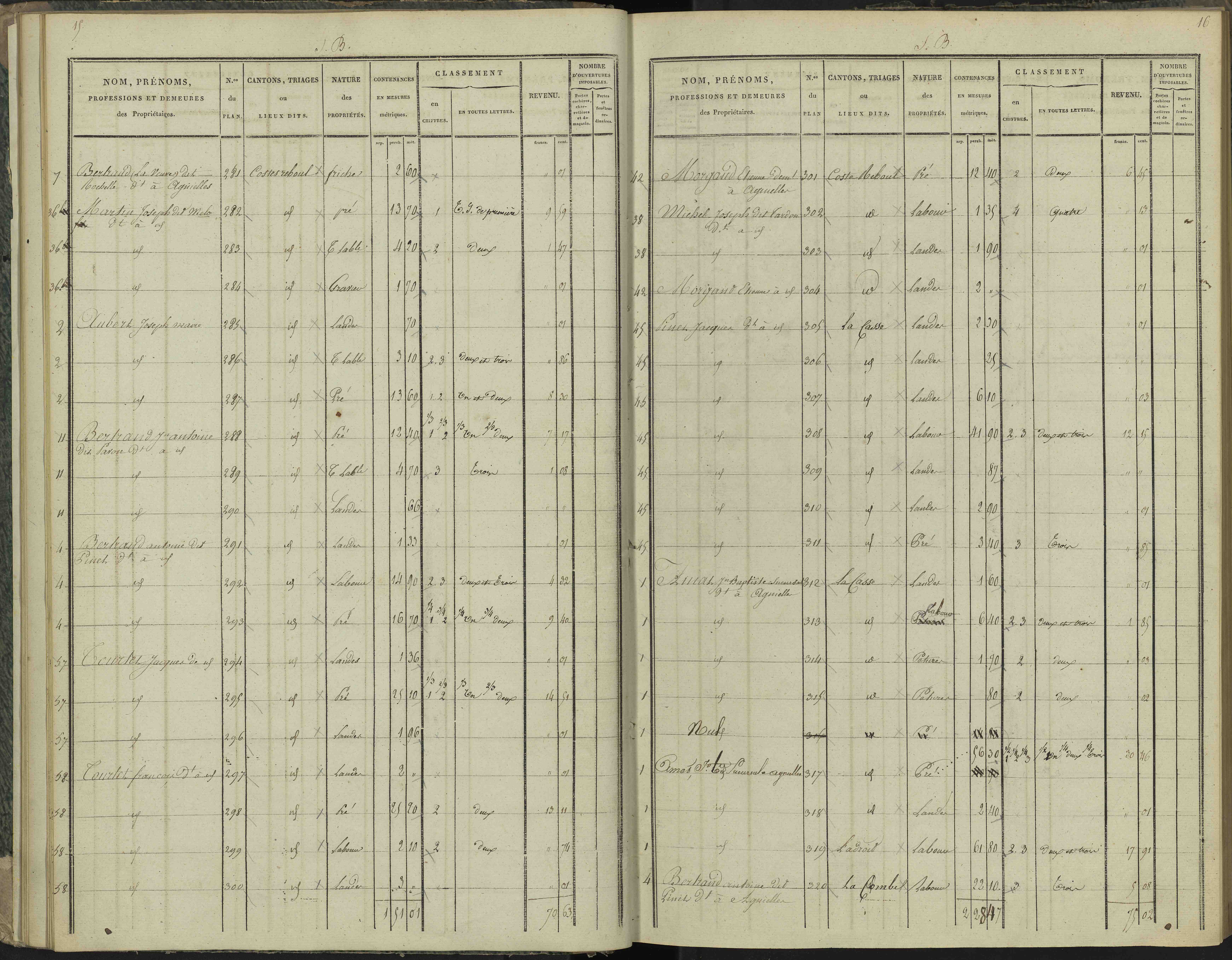 Aspres-sur-Buëch - 3 P 102/2 - 3 P 102/2 - Section B 