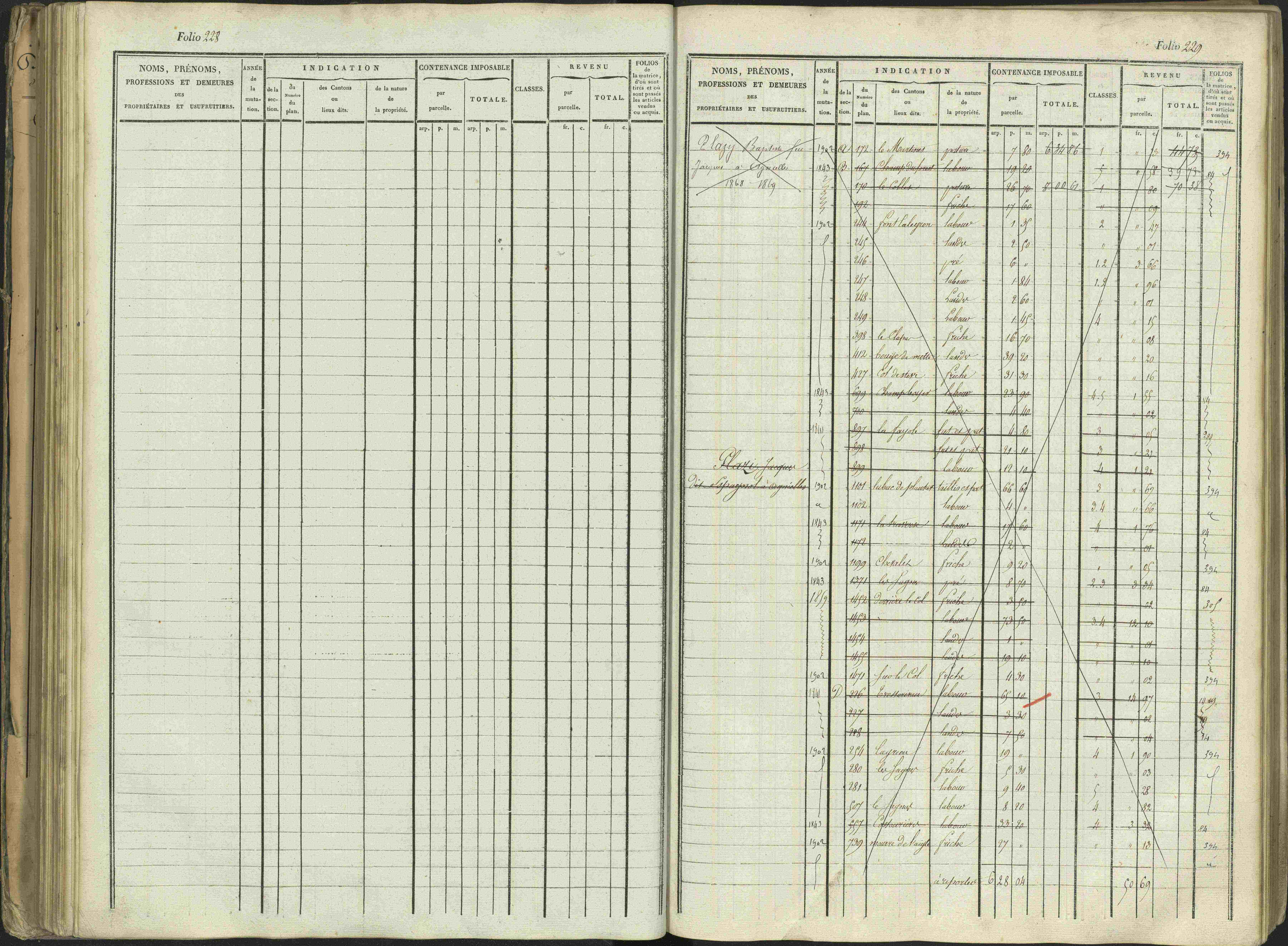 Aspres-sur-Buëch - 3 P 103/1 - 3 P 103/1 - Matrice. 