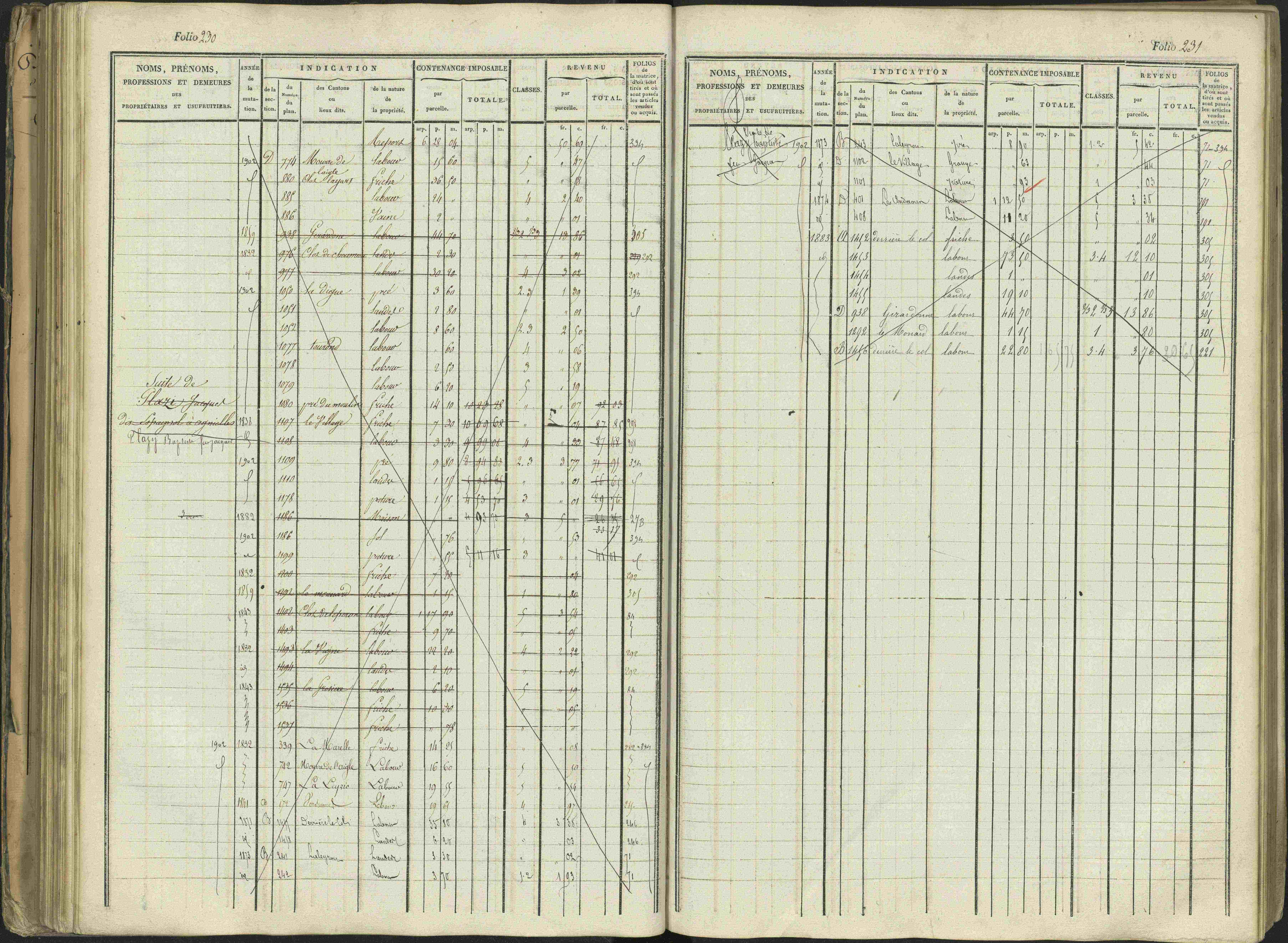Aspres-sur-Buëch - 3 P 103/1 - 3 P 103/1 - Matrice. 