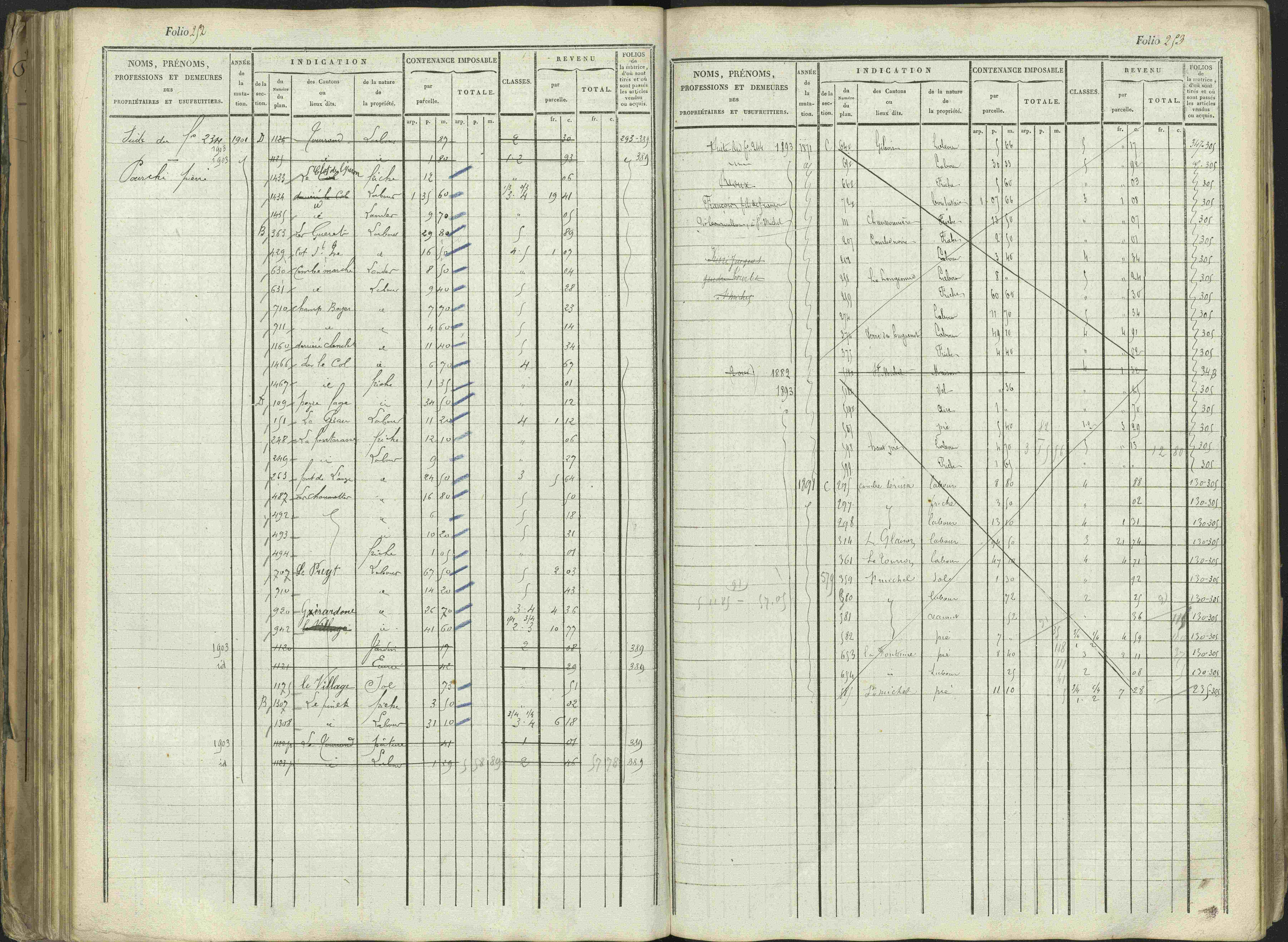 Aspres-sur-Buëch - 3 P 103/1 - 3 P 103/1 - Matrice. 