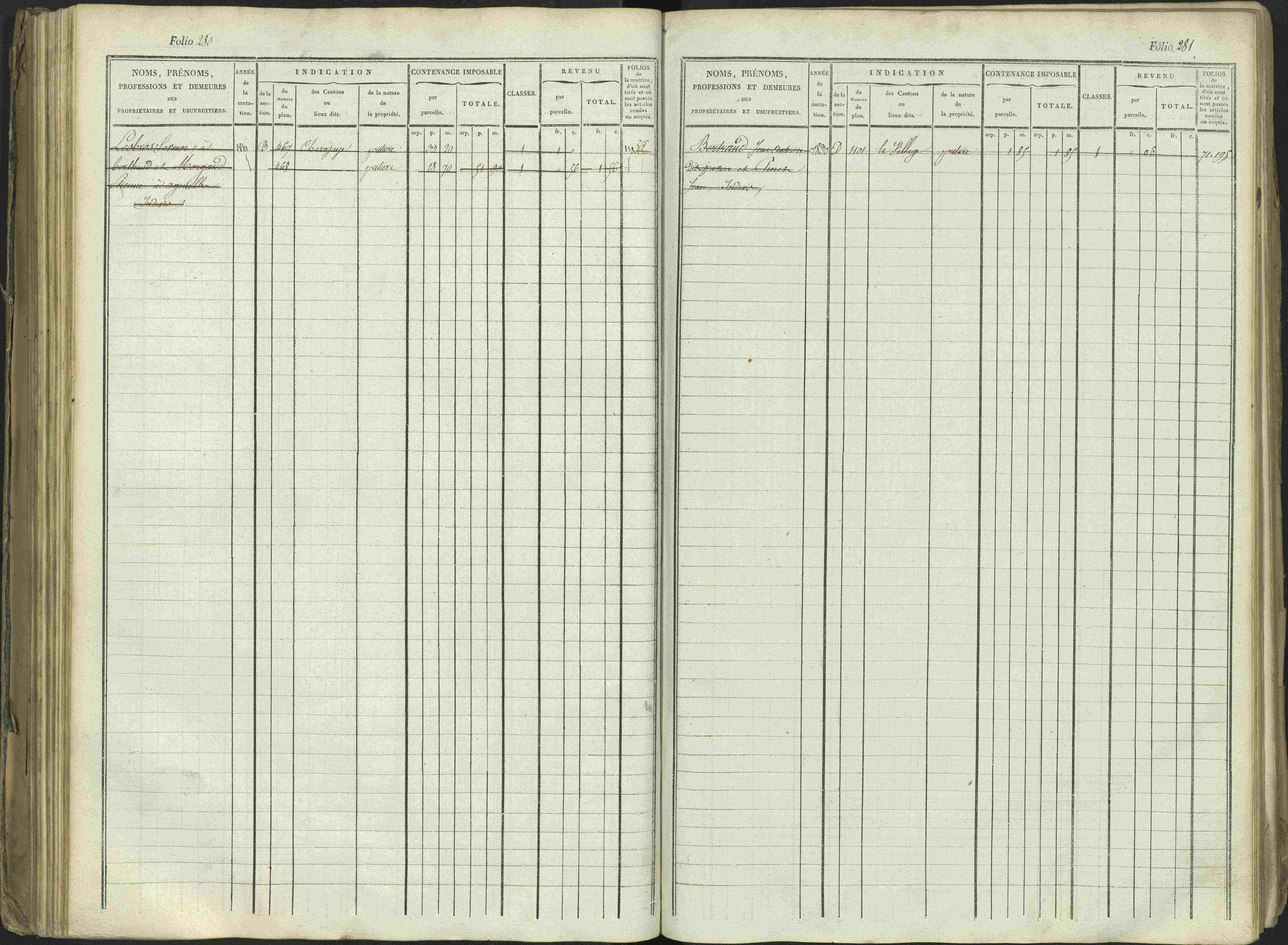 Aspres-sur-Buëch - 3 P 103/1 - 3 P 103/1 - Matrice. 