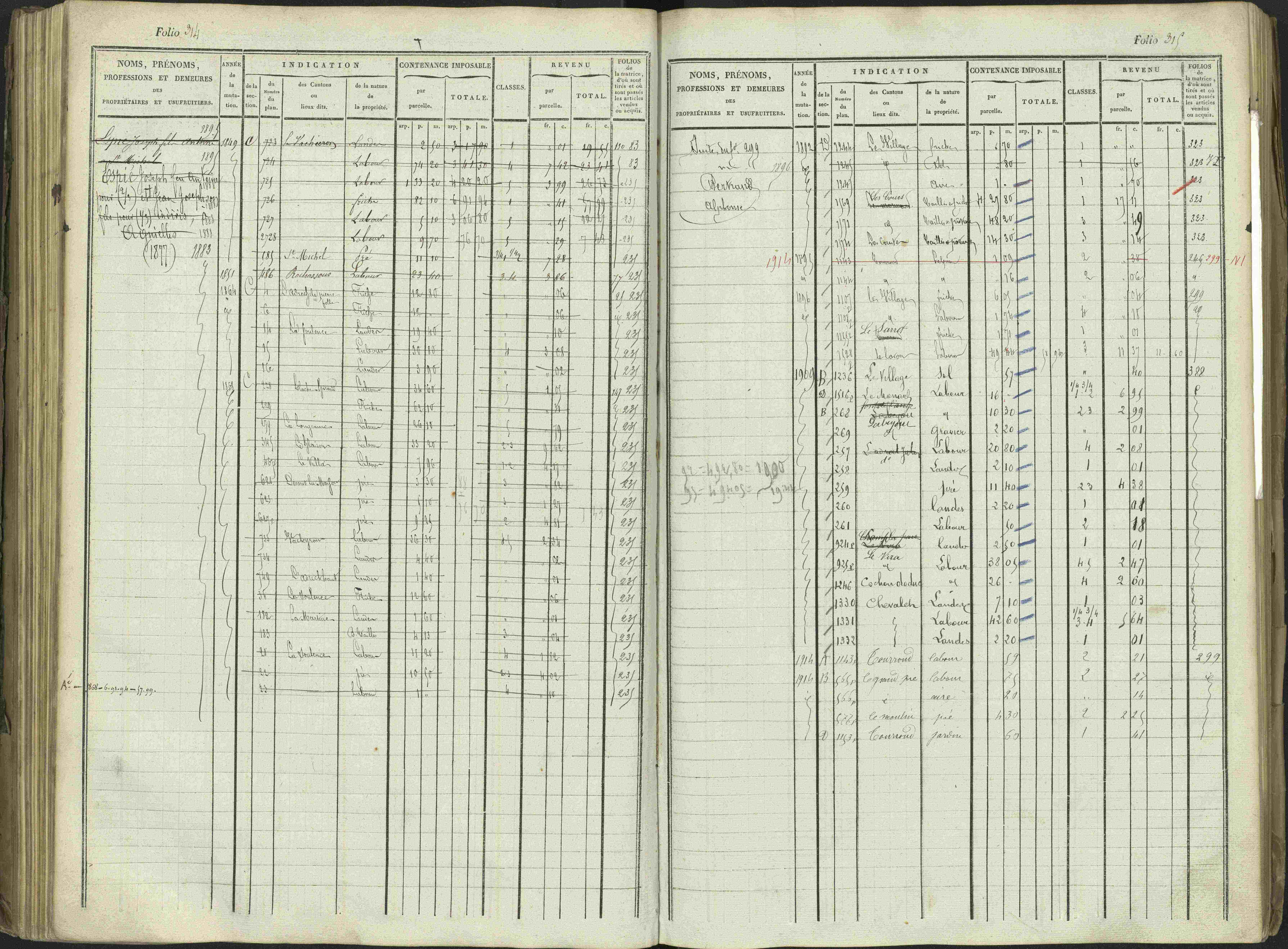 Aspres-sur-Buëch - 3 P 103/1 - 3 P 103/1 - Matrice. 