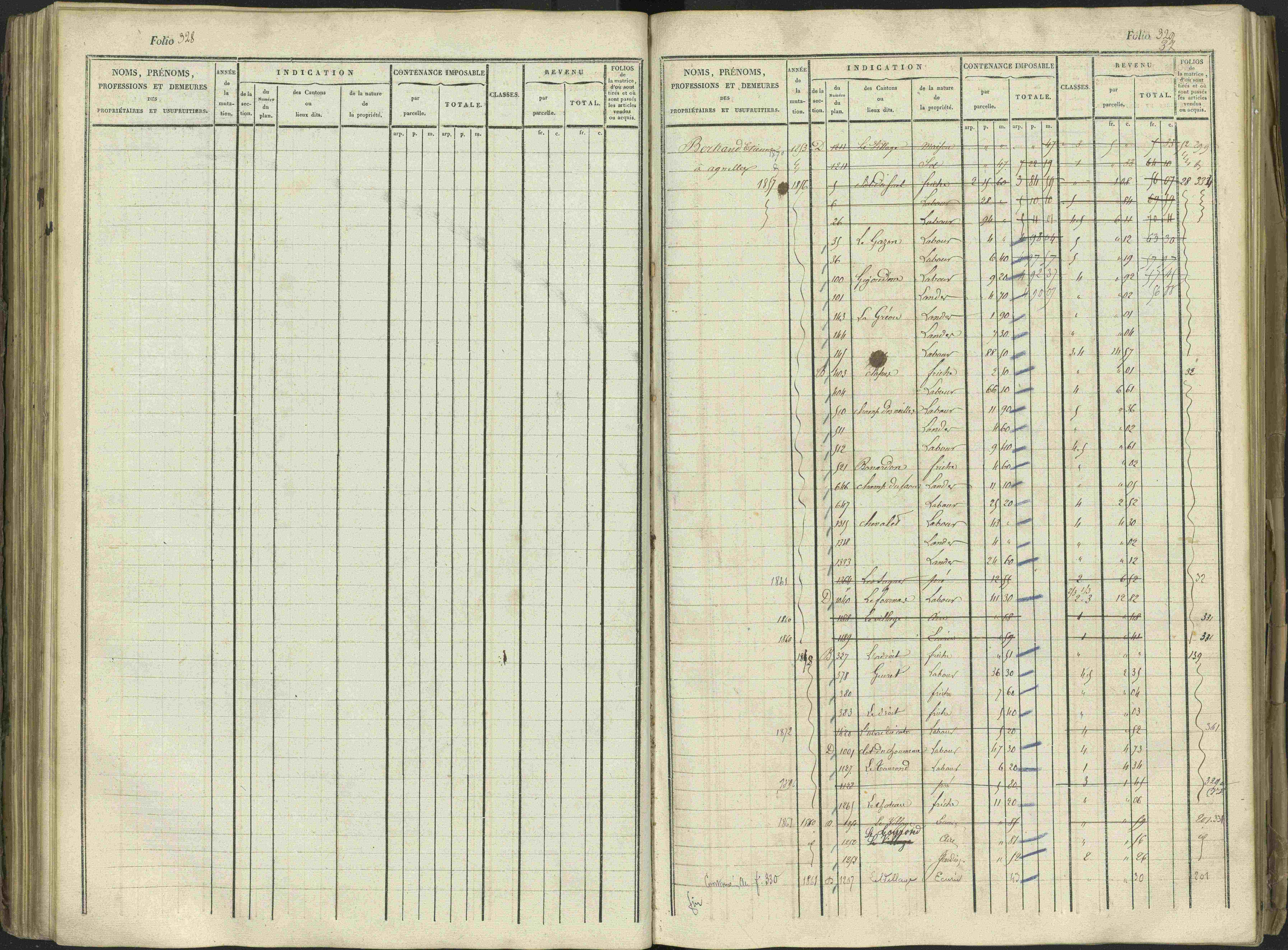 Aspres-sur-Buëch - 3 P 103/1 - 3 P 103/1 - Matrice. 
