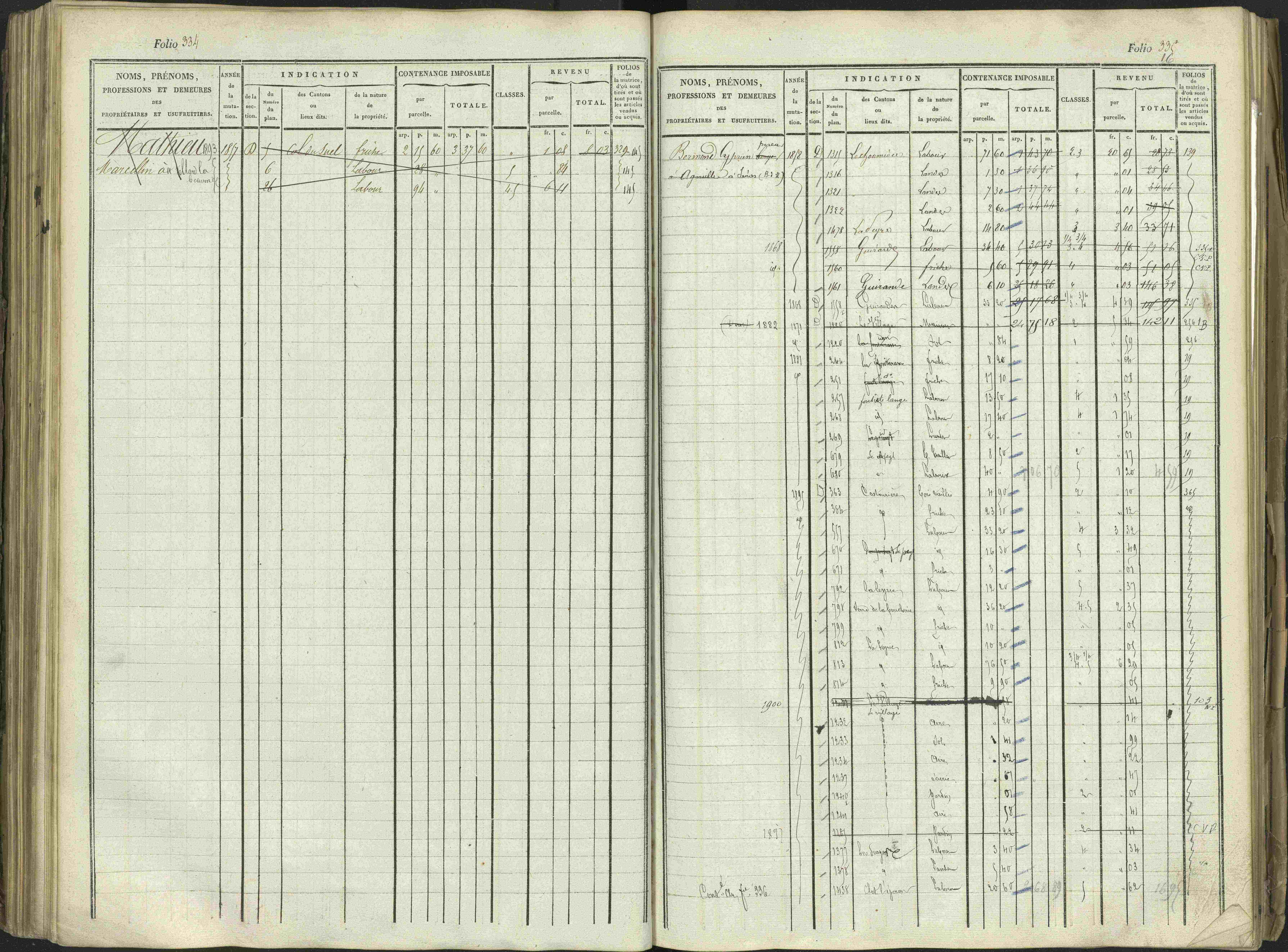 Aspres-sur-Buëch - 3 P 103/1 - 3 P 103/1 - Matrice. 
