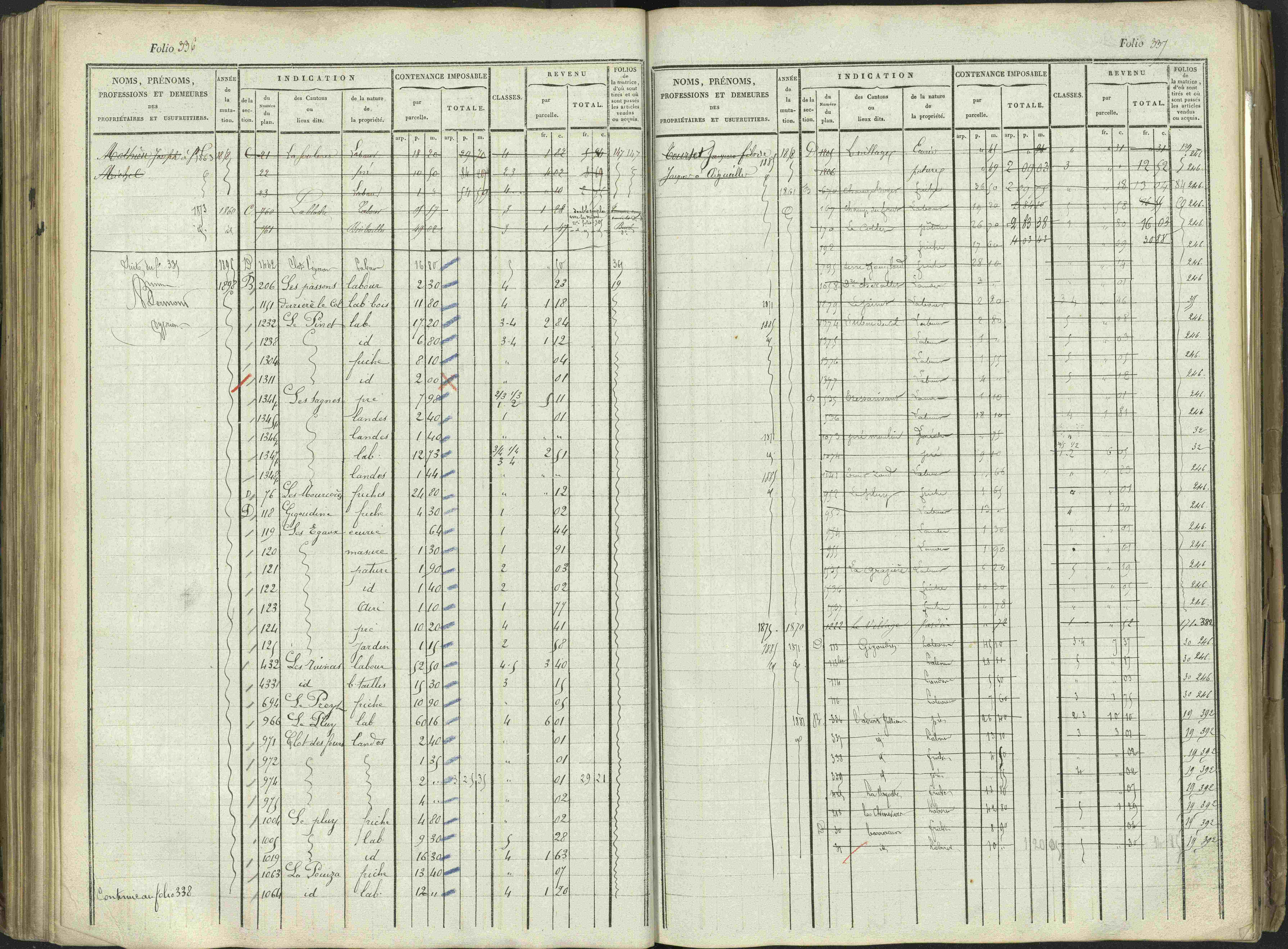 Aspres-sur-Buëch - 3 P 103/1 - 3 P 103/1 - Matrice. 