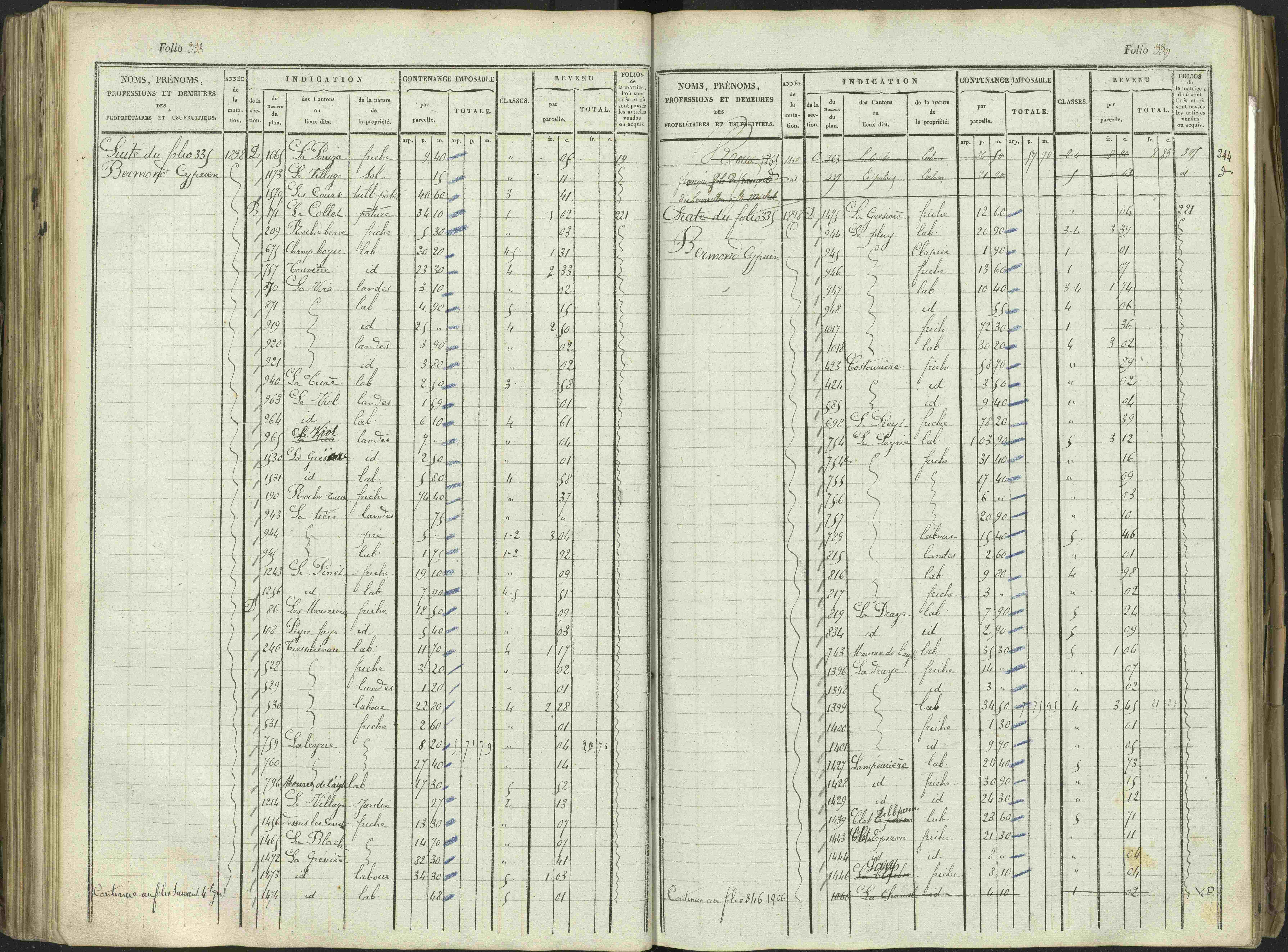 Aspres-sur-Buëch - 3 P 103/1 - 3 P 103/1 - Matrice. 