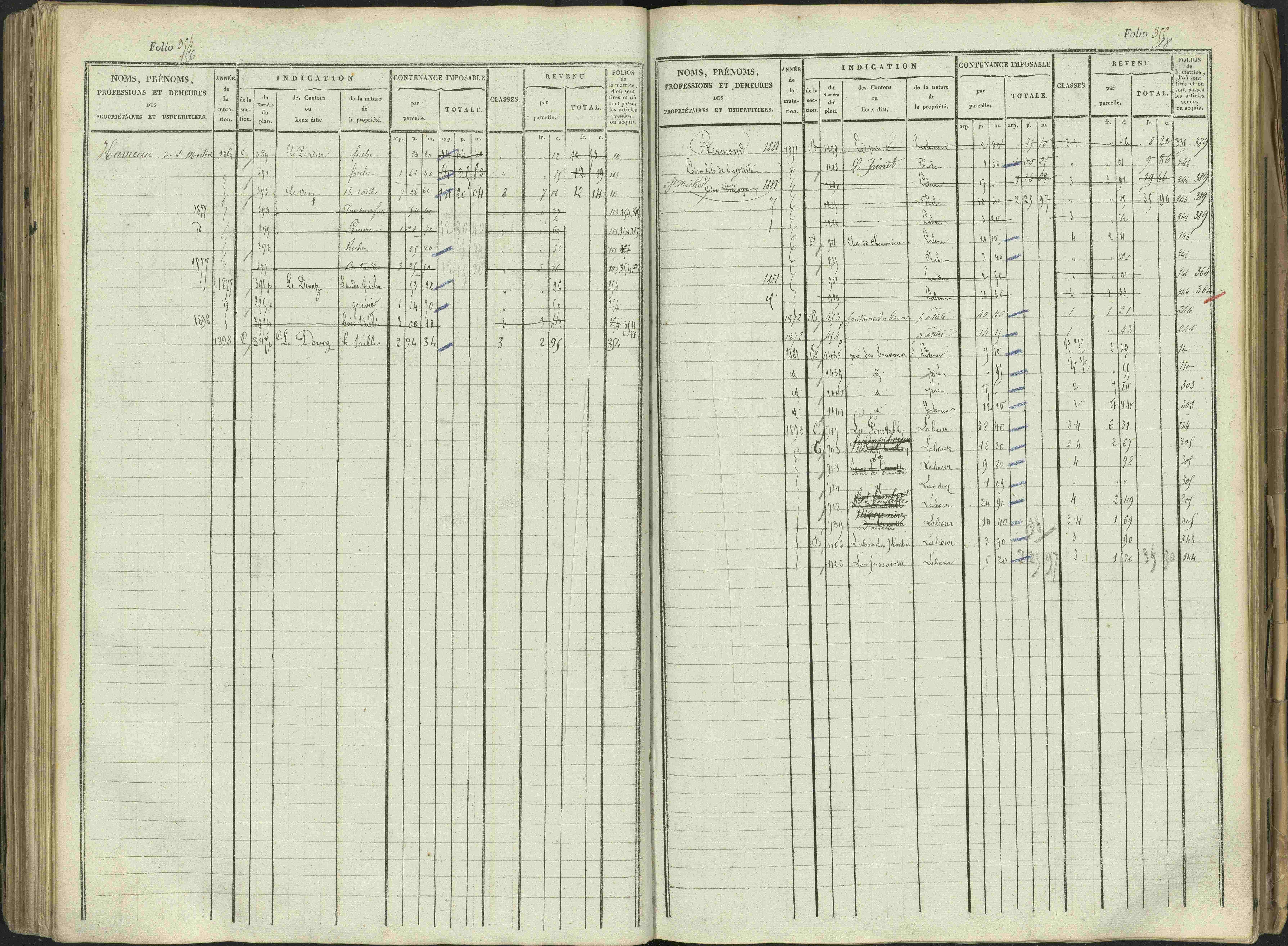 Aspres-sur-Buëch - 3 P 103/1 - 3 P 103/1 - Matrice. 