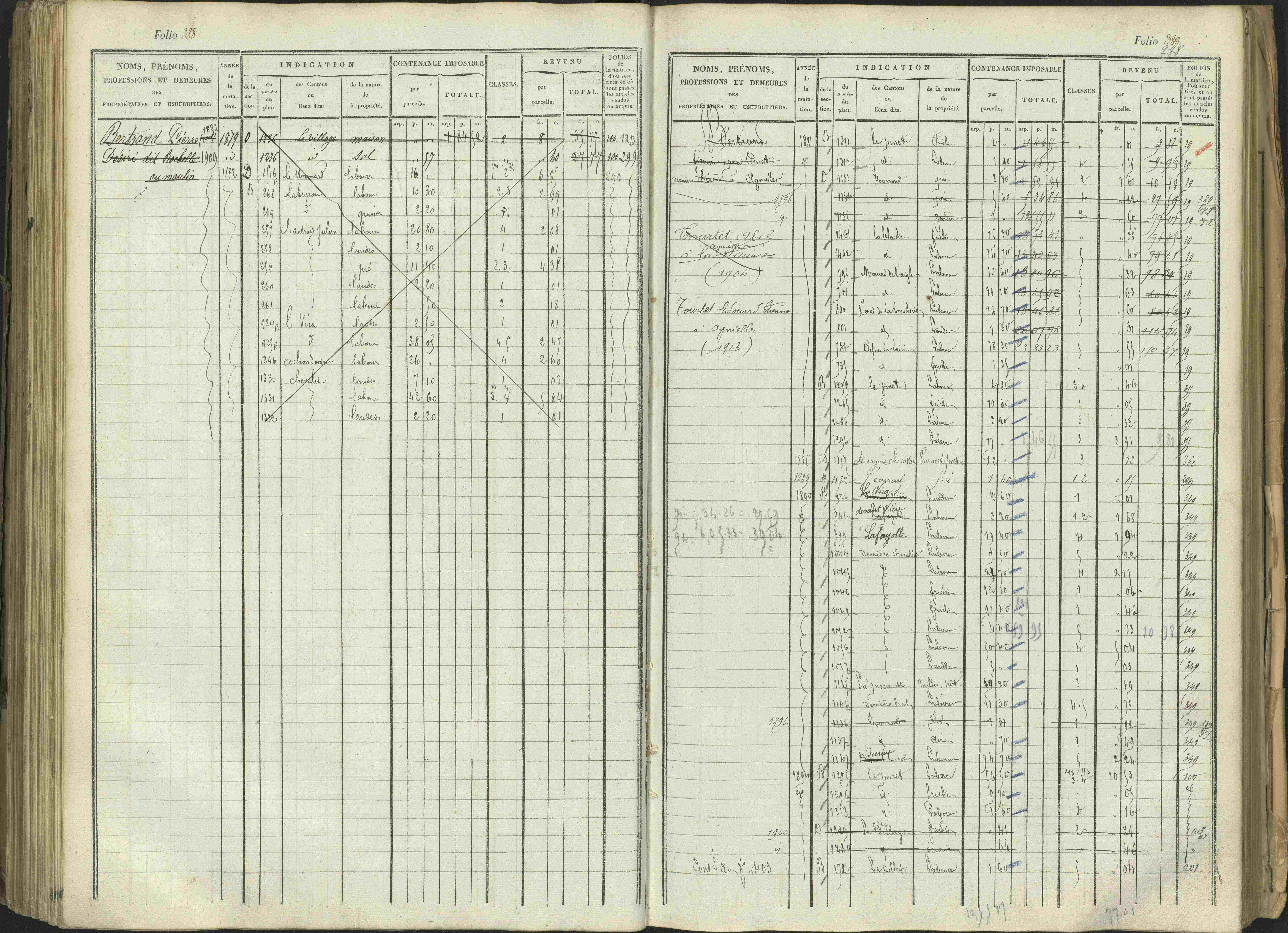 Aspres-sur-Buëch - 3 P 103/1 - 3 P 103/1 - Matrice. 
