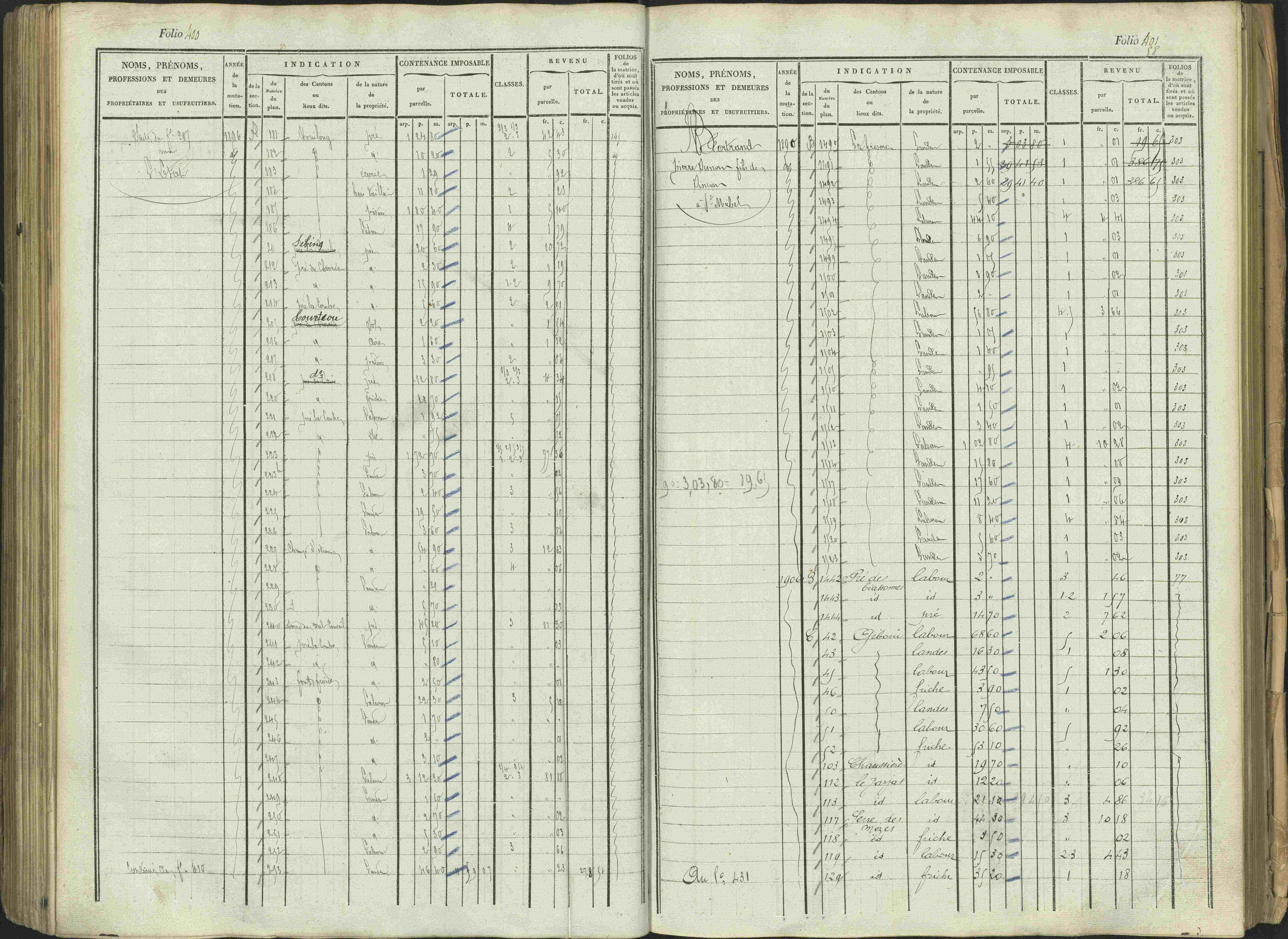Aspres-sur-Buëch - 3 P 103/1 - 3 P 103/1 - Matrice. 