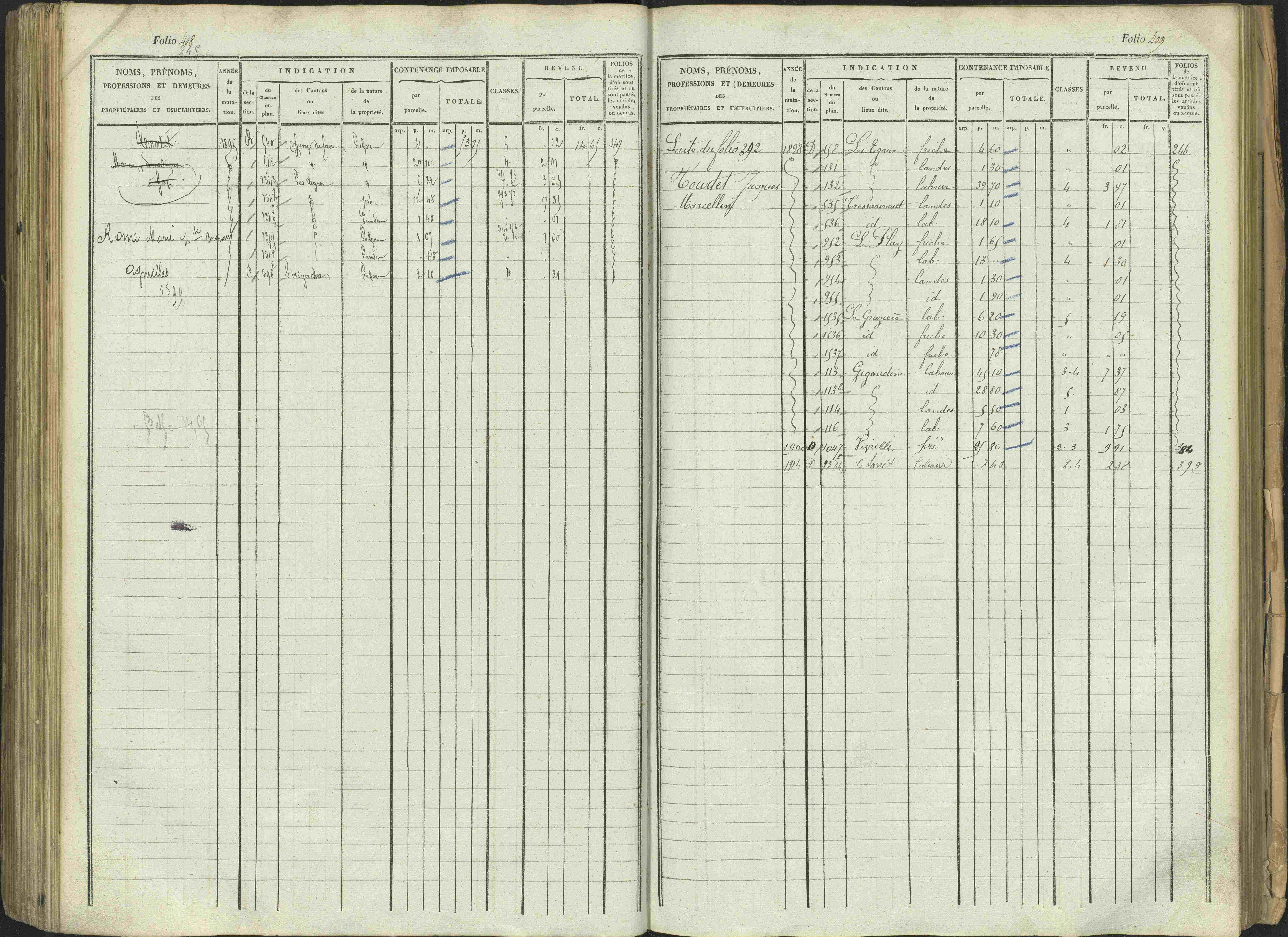 Aspres-sur-Buëch - 3 P 103/1 - 3 P 103/1 - Matrice. 