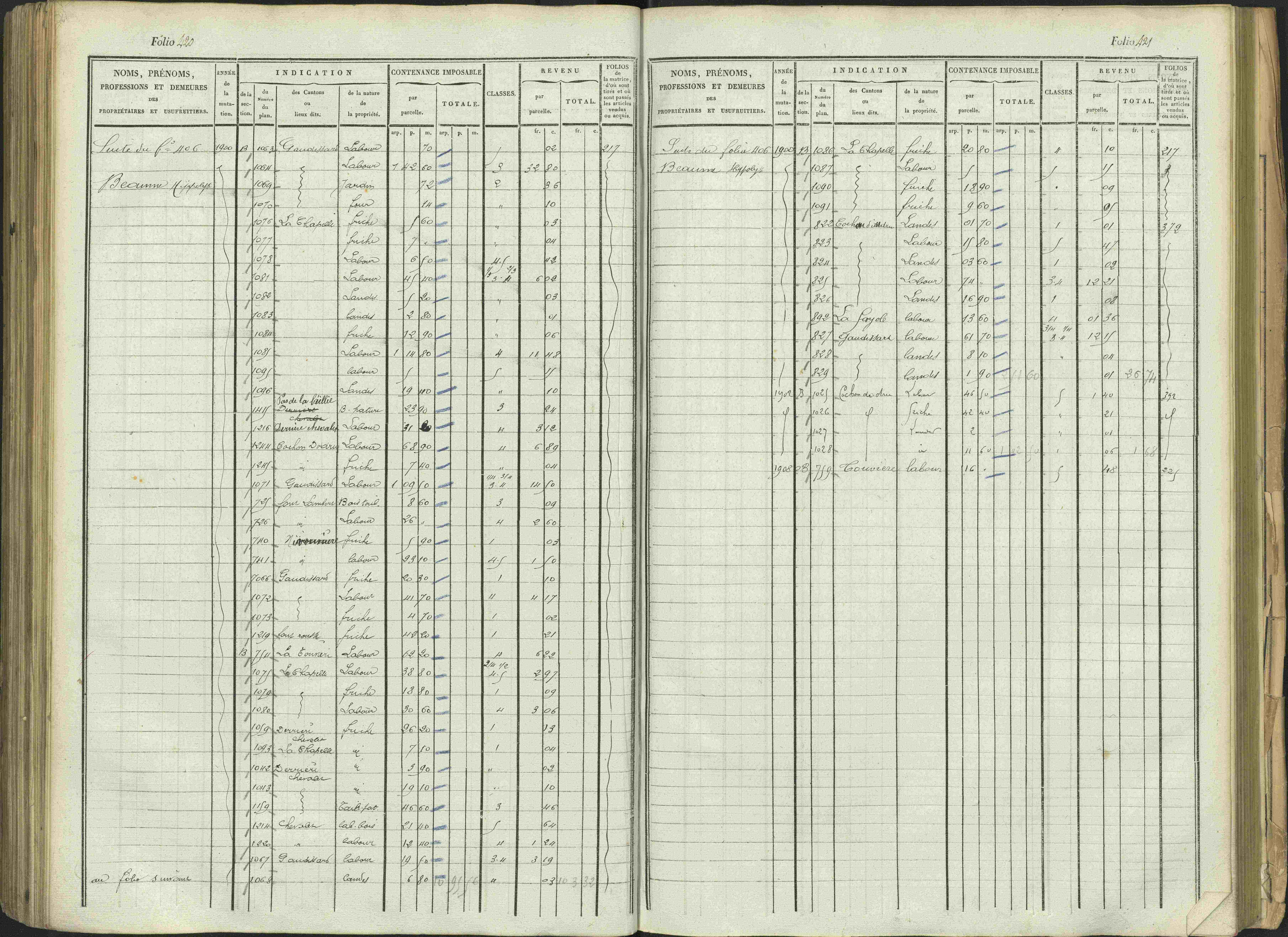 Aspres-sur-Buëch - 3 P 103/1 - 3 P 103/1 - Matrice. 