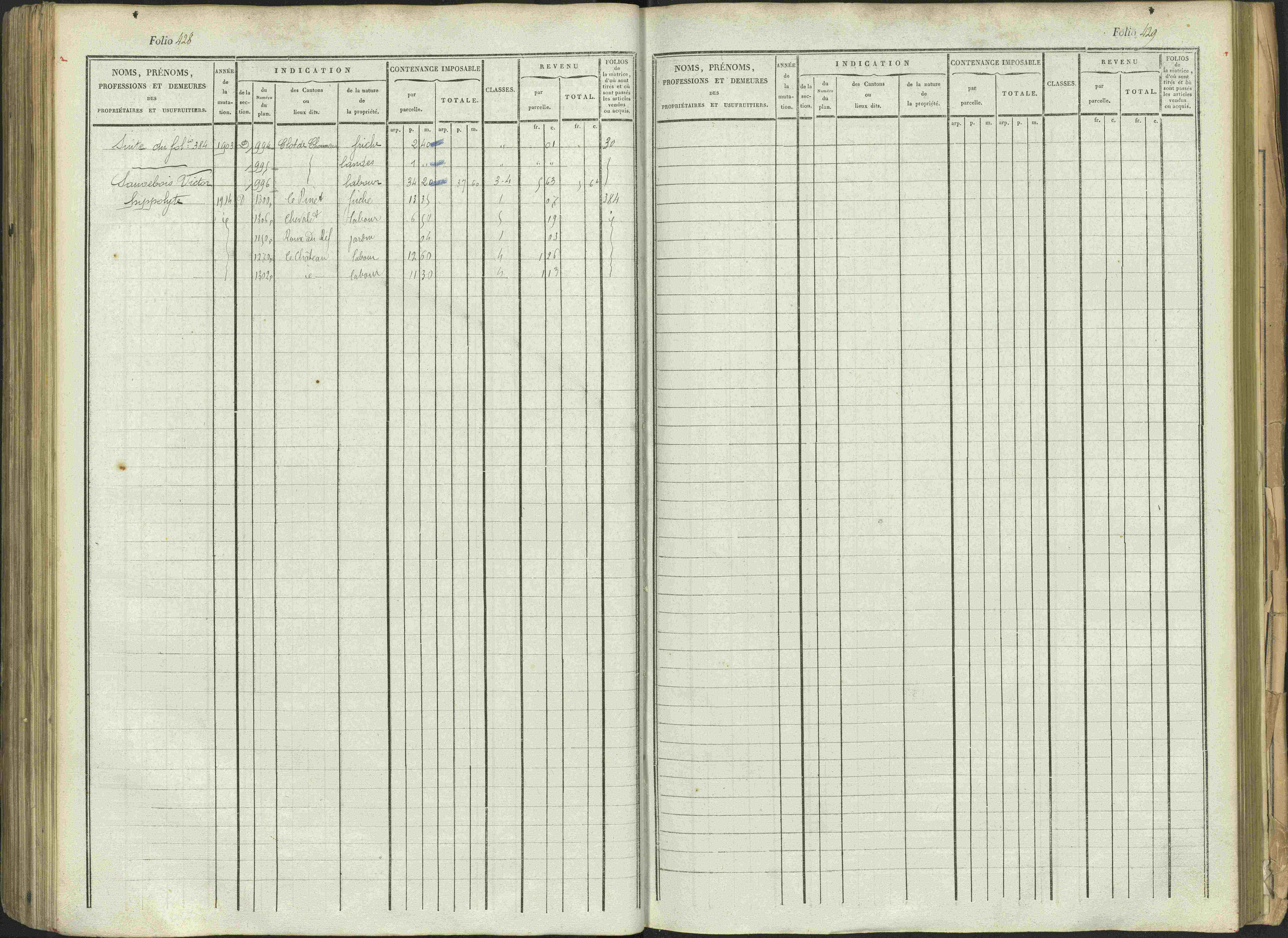 Aspres-sur-Buëch - 3 P 103/1 - 3 P 103/1 - Matrice. 