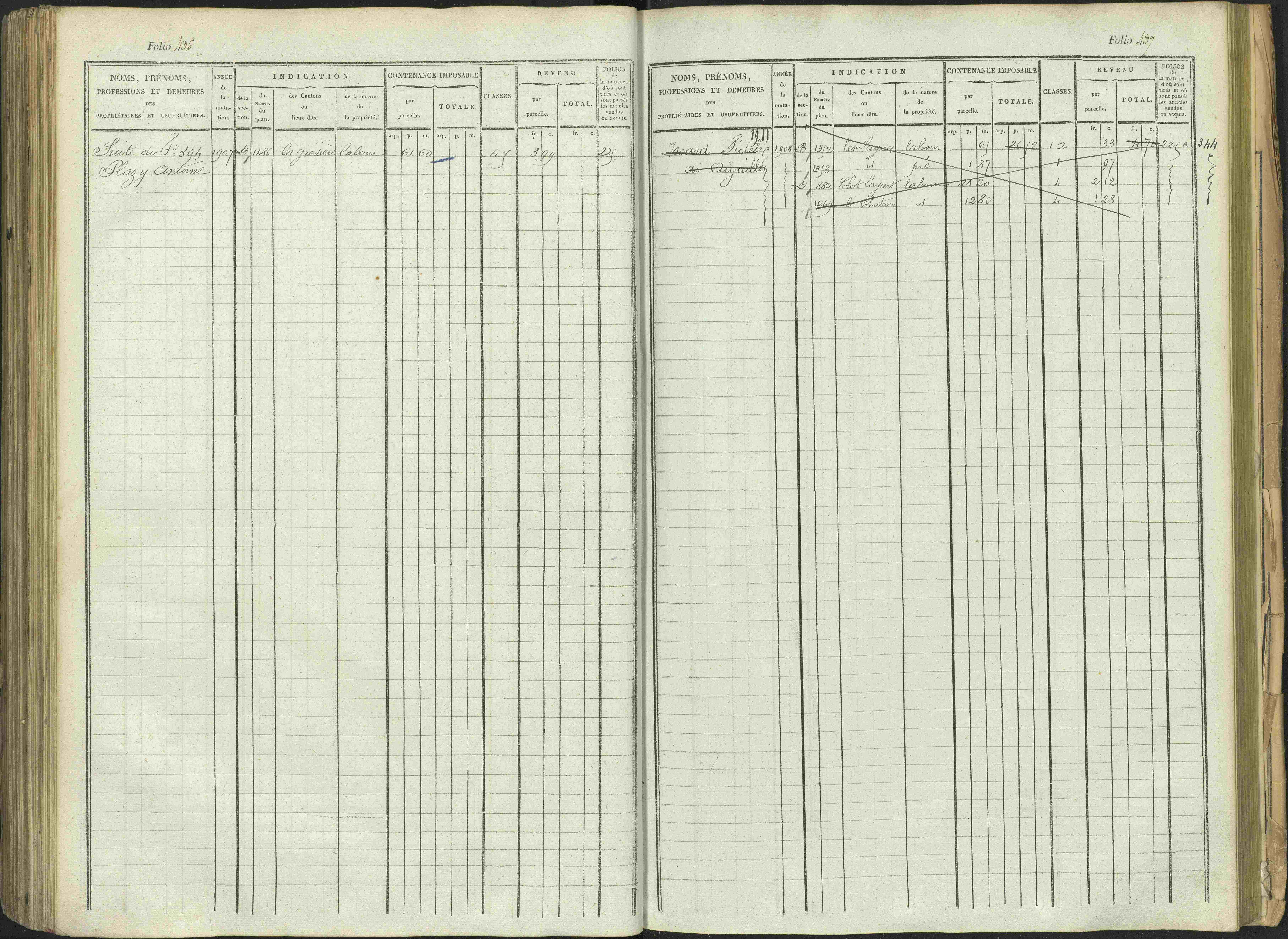 Aspres-sur-Buëch - 3 P 103/1 - 3 P 103/1 - Matrice. 