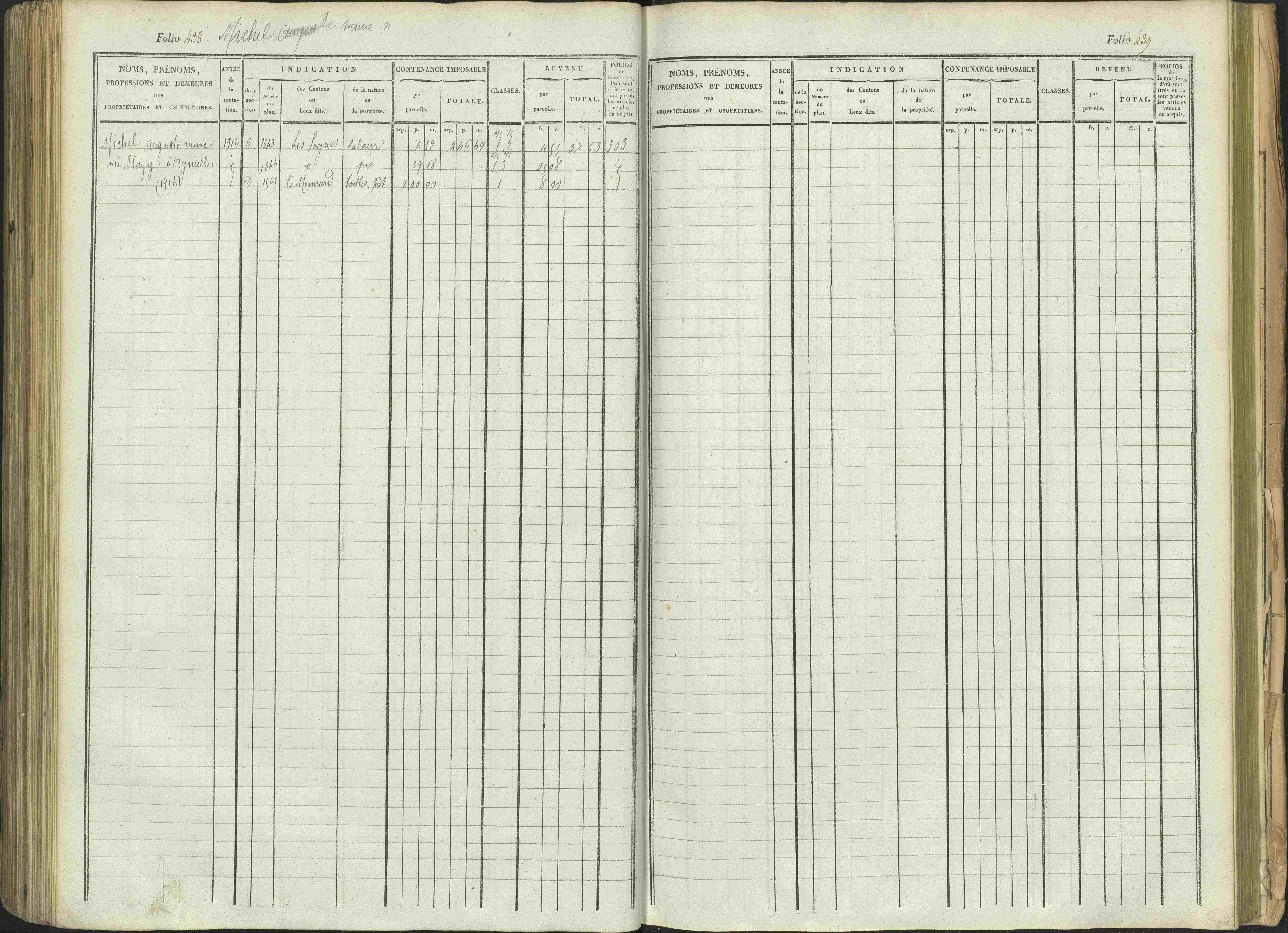 Aspres-sur-Buëch - 3 P 103/1 - 3 P 103/1 - Matrice. 