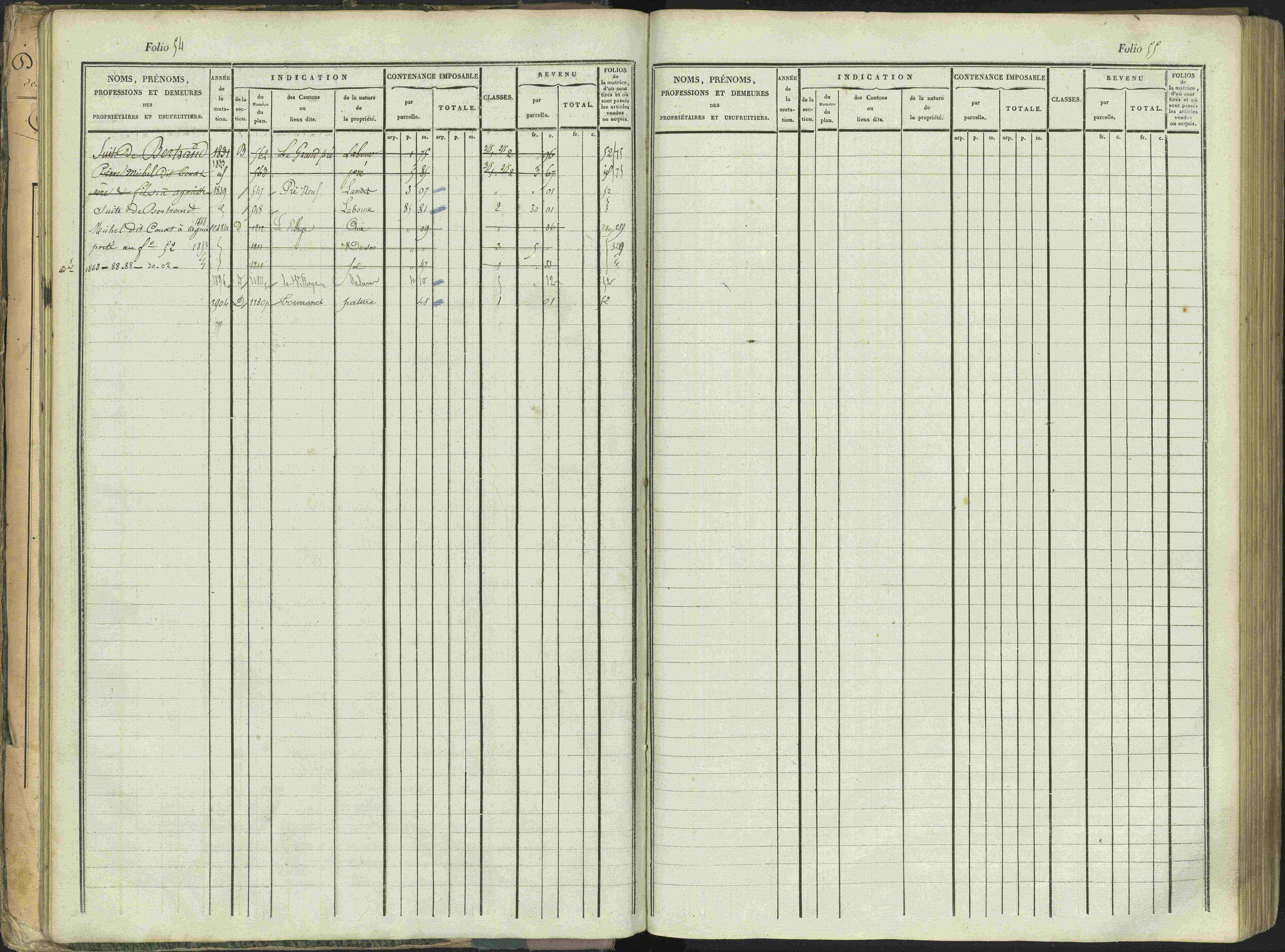 Aspres-sur-Buëch - 3 P 103/1 - 3 P 103/1 - Matrice. 