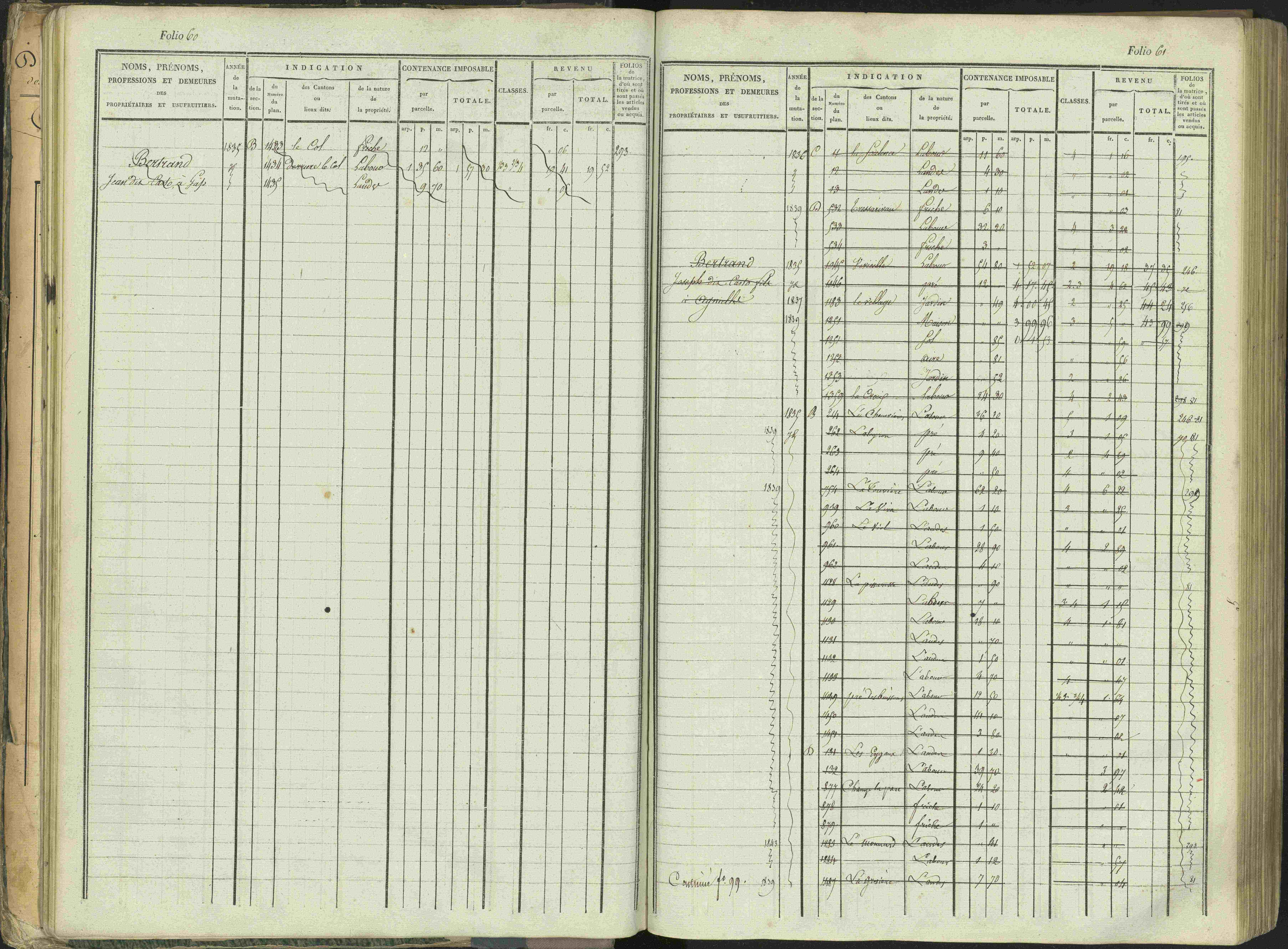 Aspres-sur-Buëch - 3 P 103/1 - 3 P 103/1 - Matrice. 