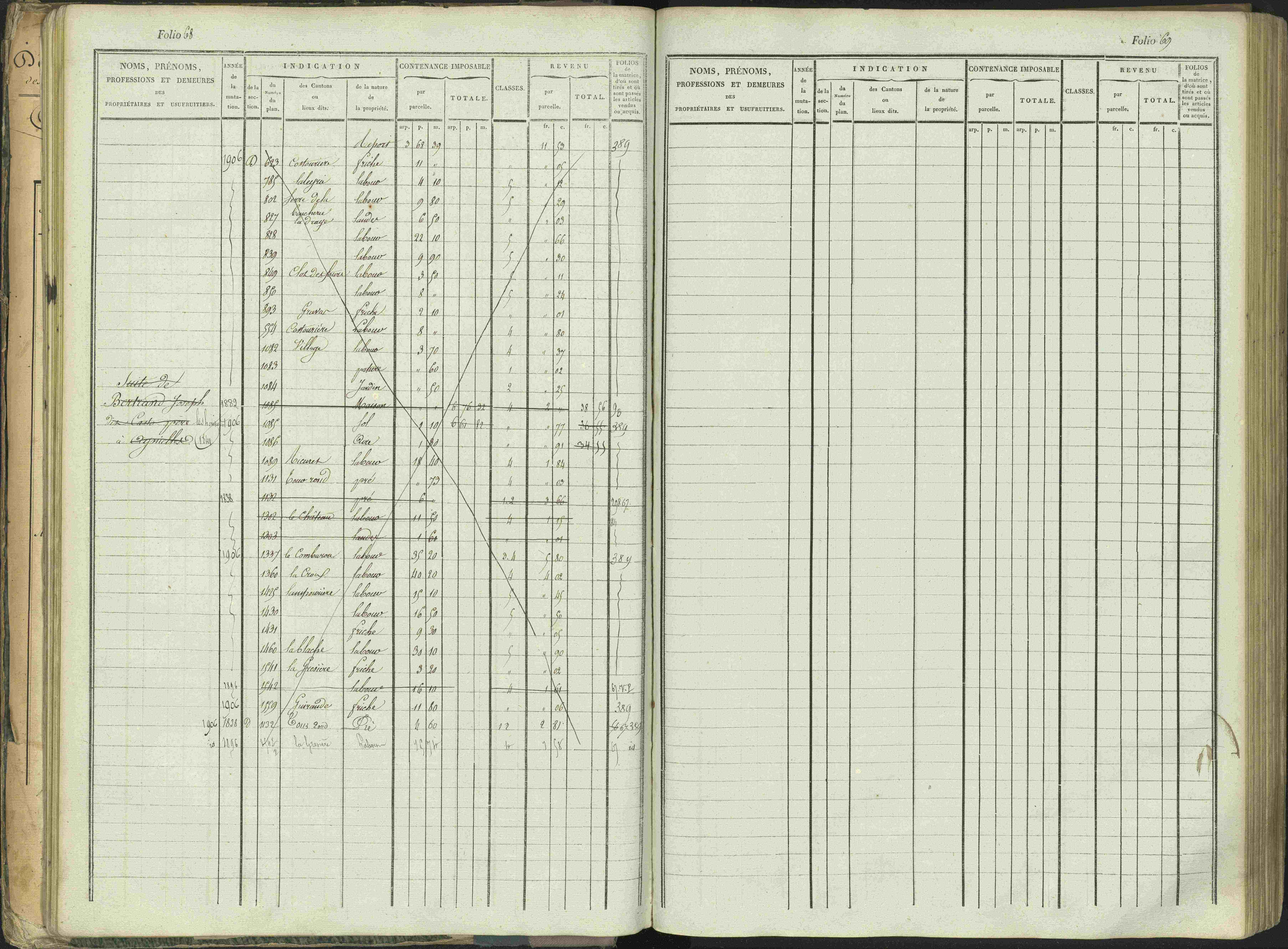 Aspres-sur-Buëch - 3 P 103/1 - 3 P 103/1 - Matrice. 
