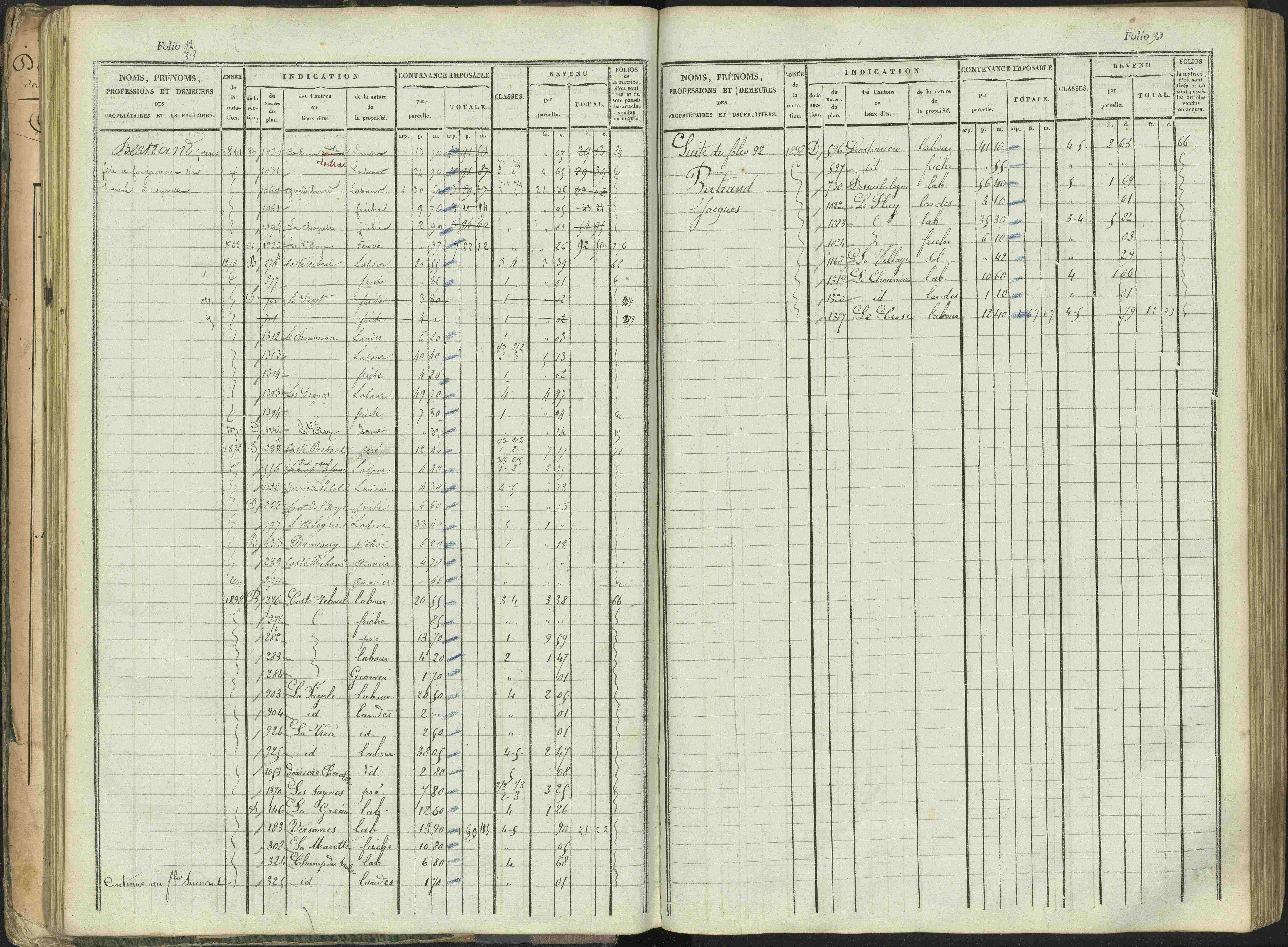 Aspres-sur-Buëch - 3 P 103/1 - 3 P 103/1 - Matrice. 